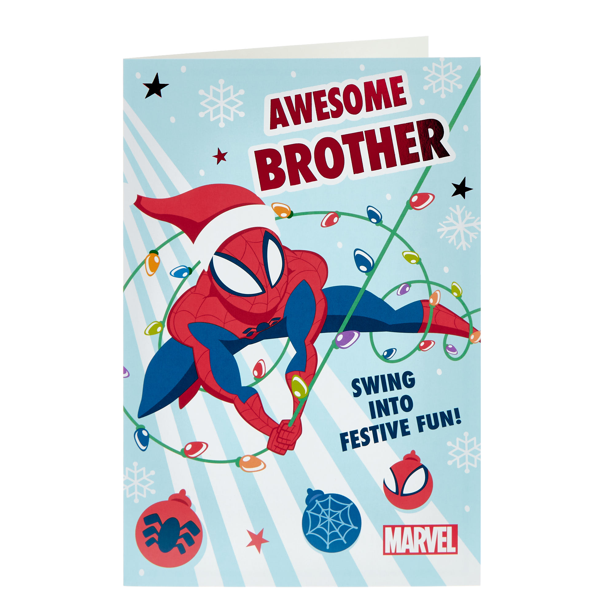 Brother Spiderman Christmas Card