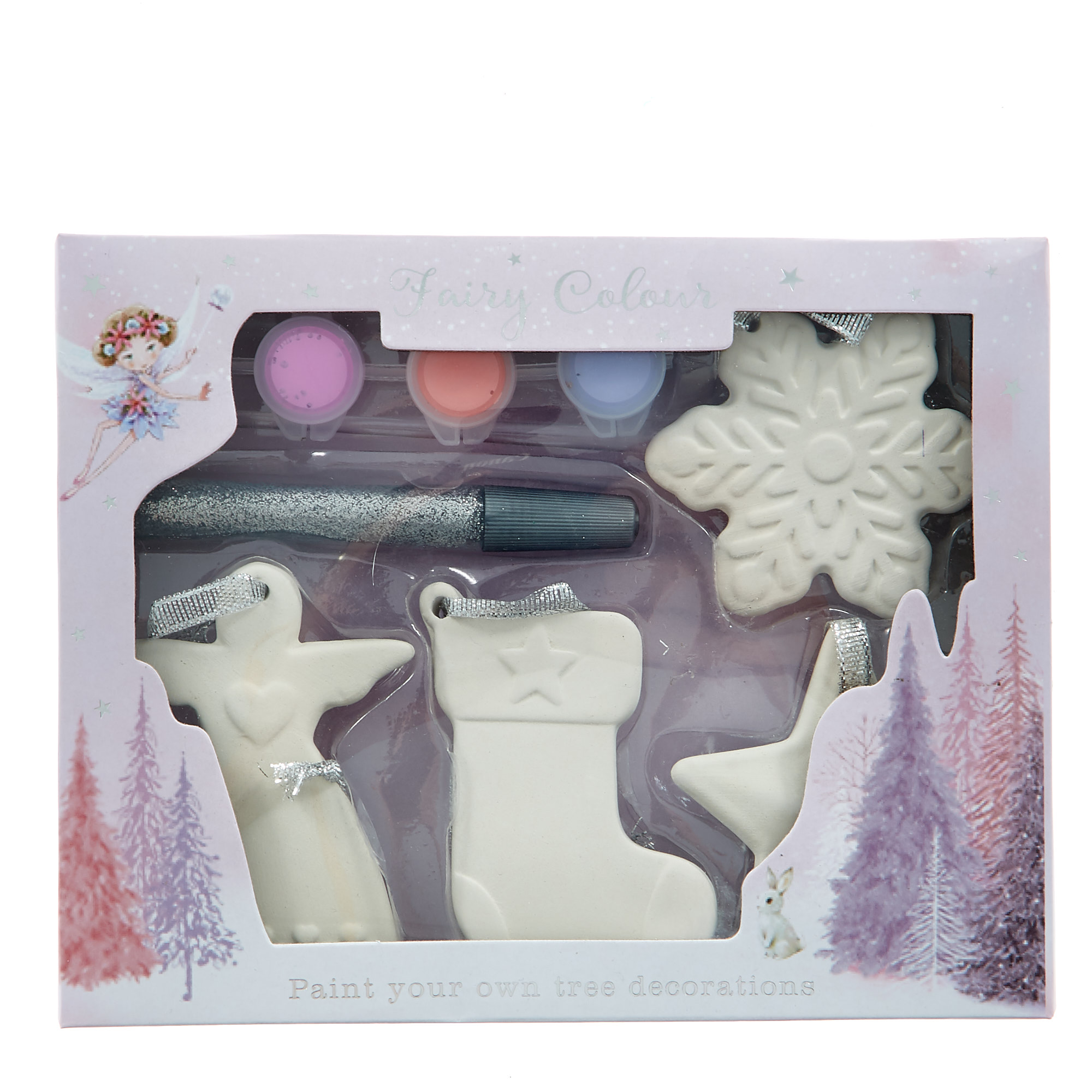 Paint Your Own Tree Decorations