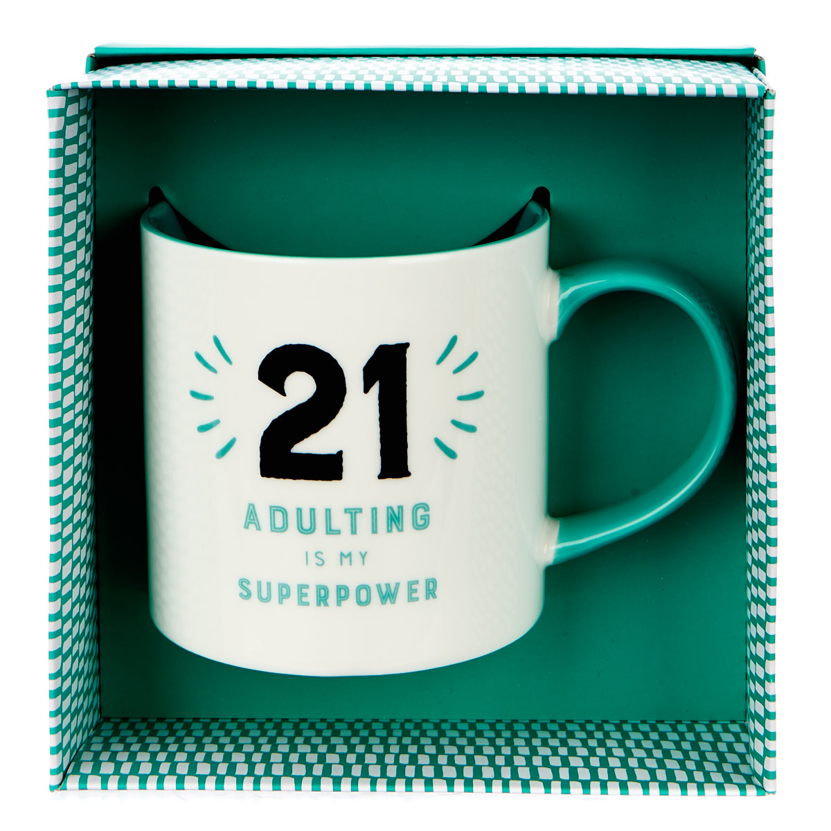 21st Birthday Mug - Adulting Is My Superpower