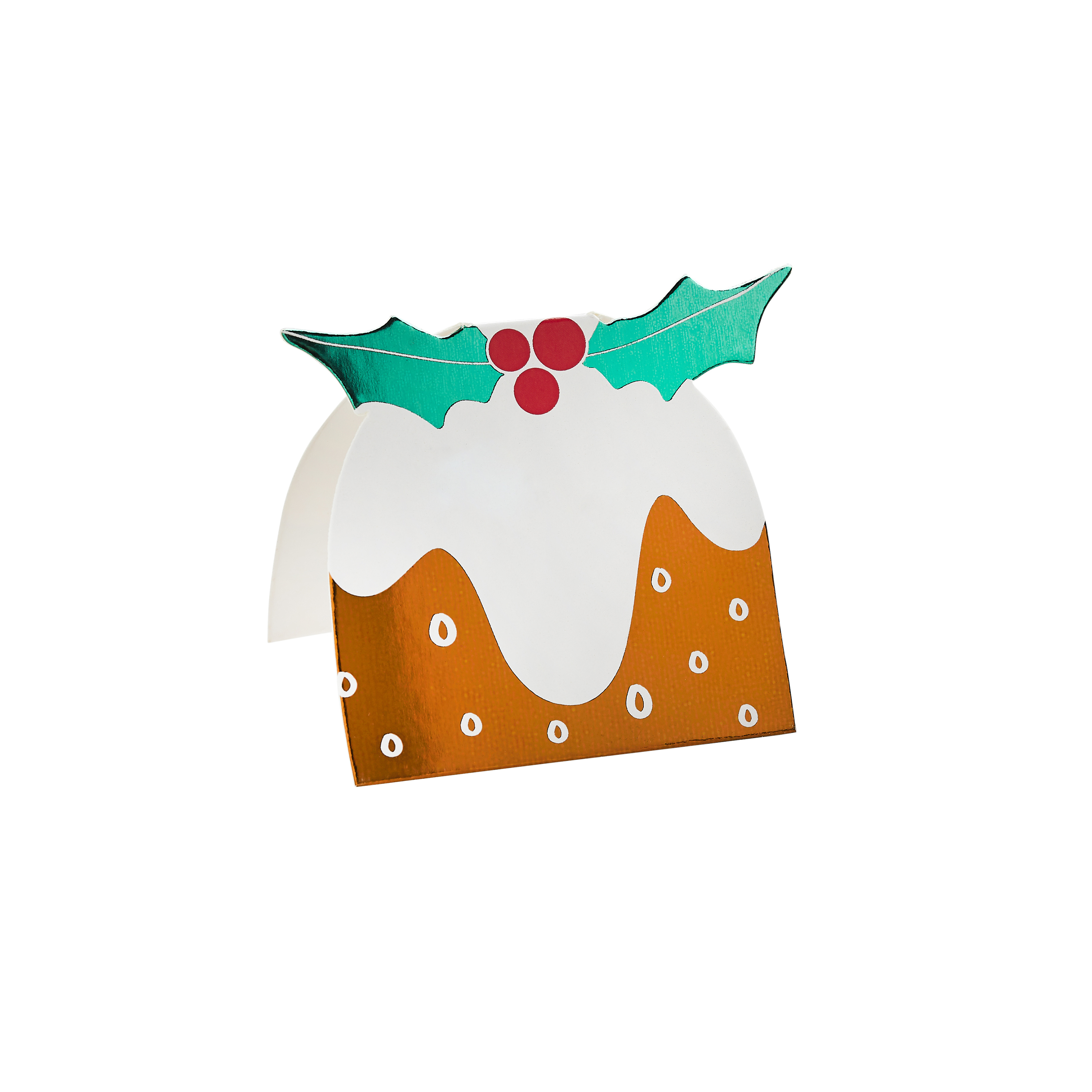 Christmas Pudding Place Cards - Pack of 10