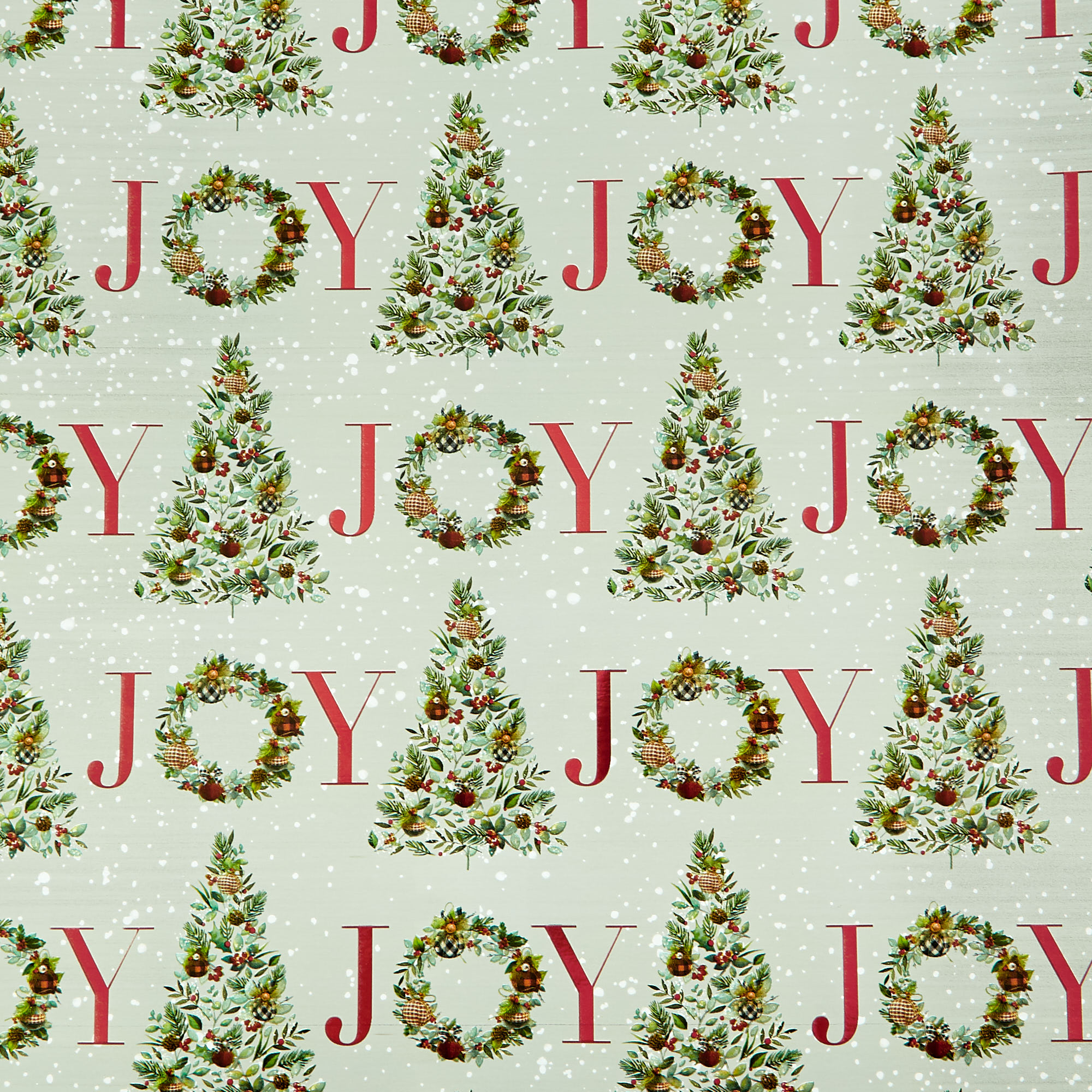 Joy & Leaves Christmas Gift Wrap Pack