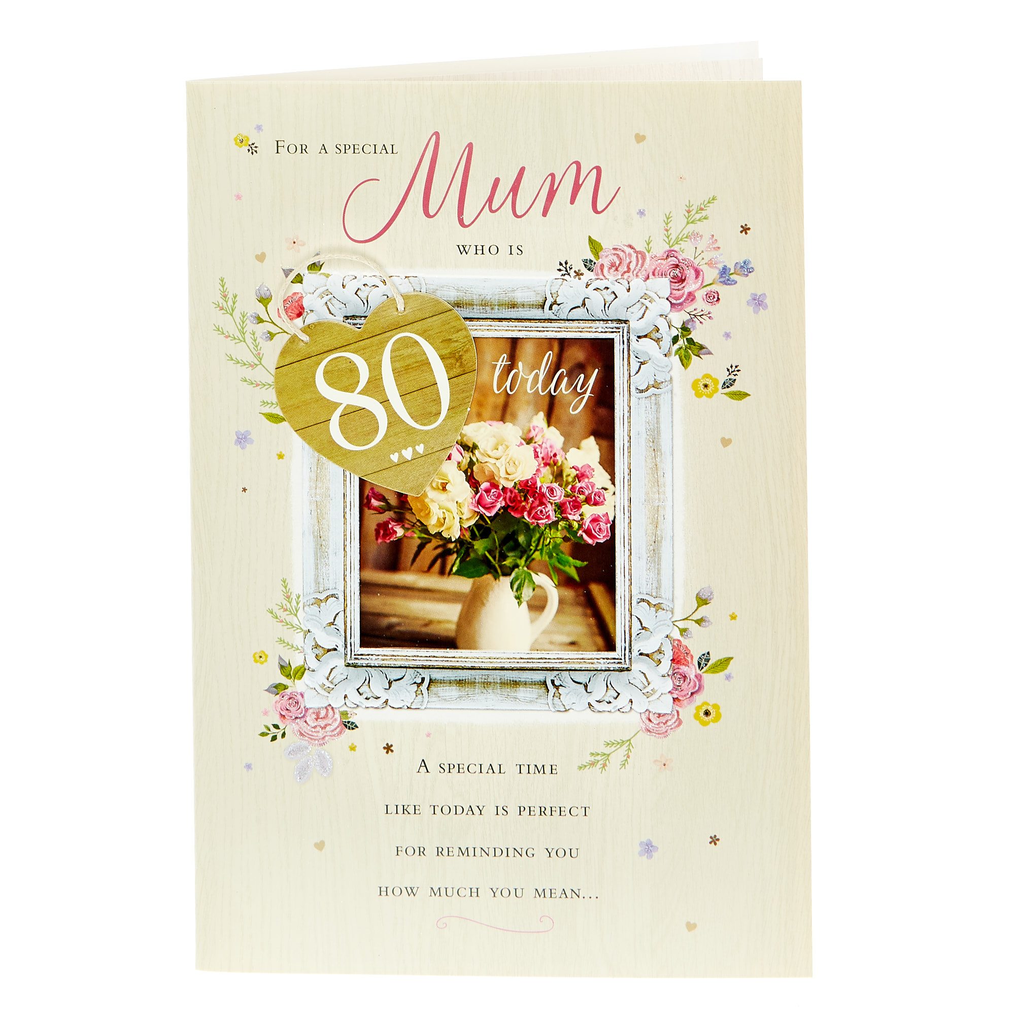 80th Birthday Card - For A Special Mum