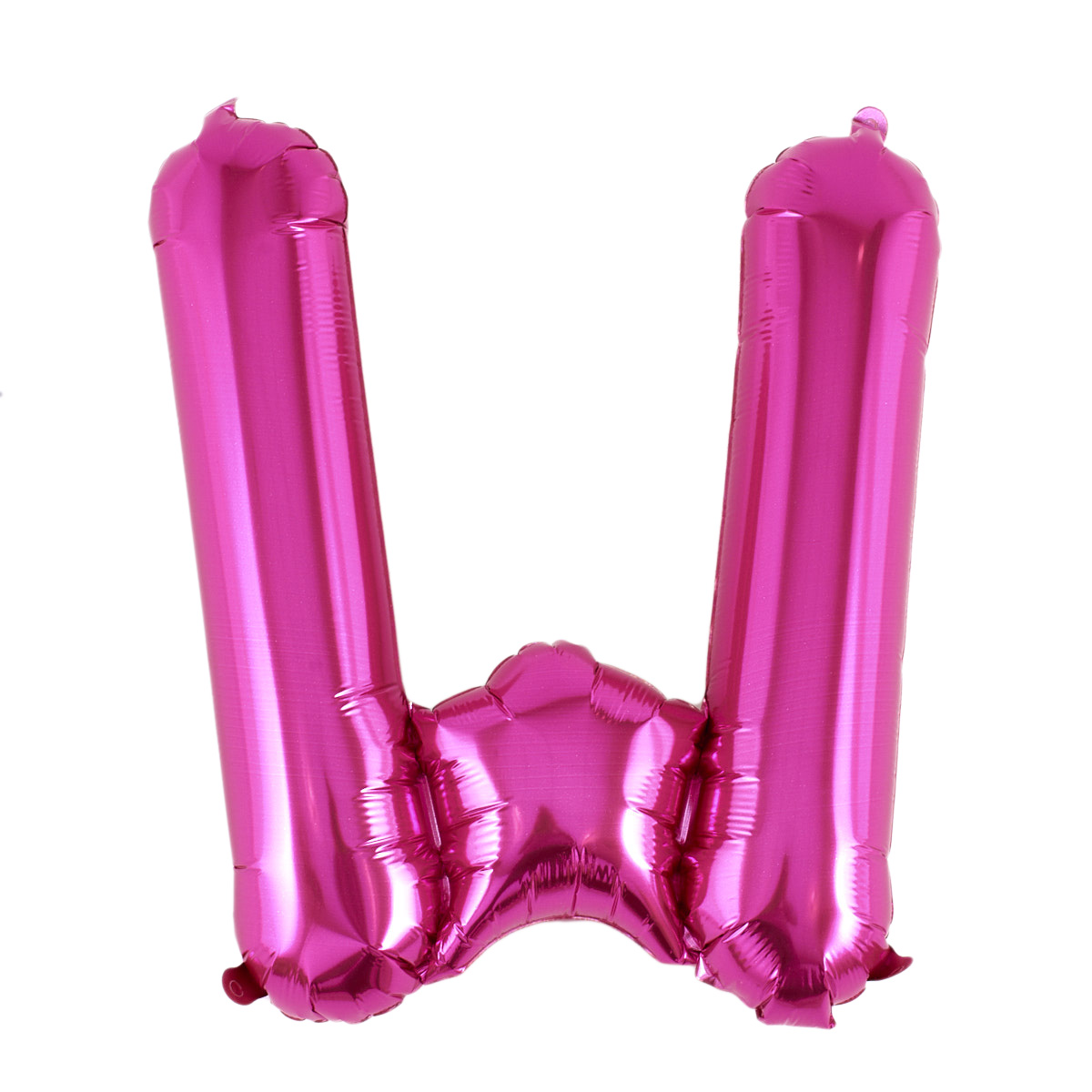 Pink Letter W Air-Inflated Balloon