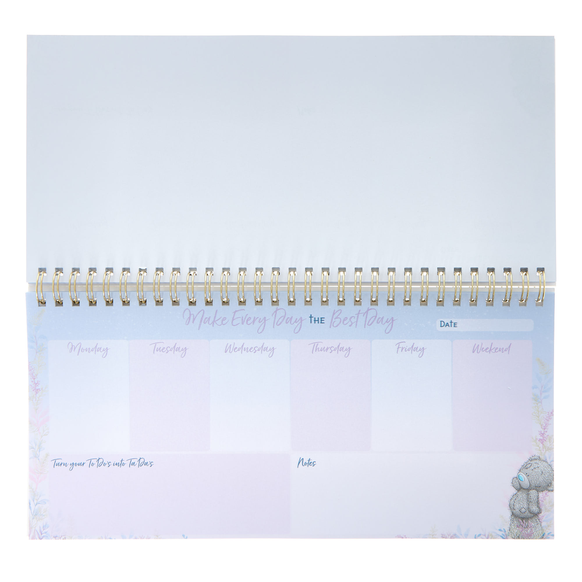 Me To You Tatty Teddy Luxury Boxed Birthday Greeting Card To The One I Love Bears On A Swing 8x10ins - Official Collection