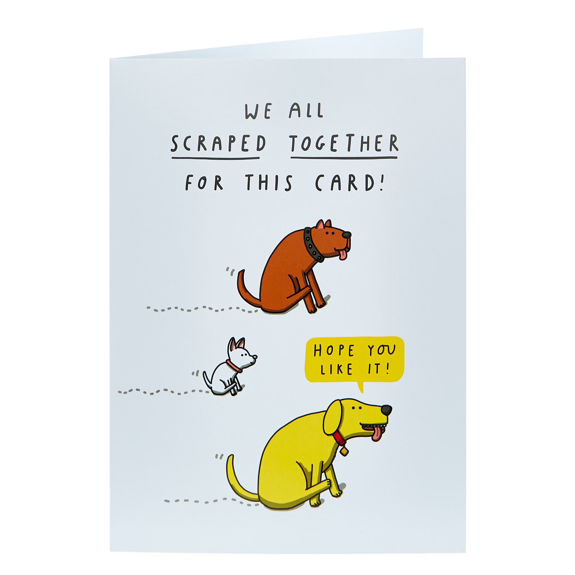 Mungo & Shoddy Card - We All Scraped Together