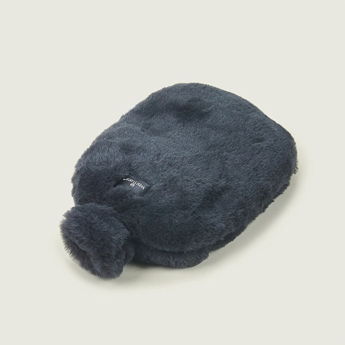 Warmies Hot Water Bottle - Charcoal