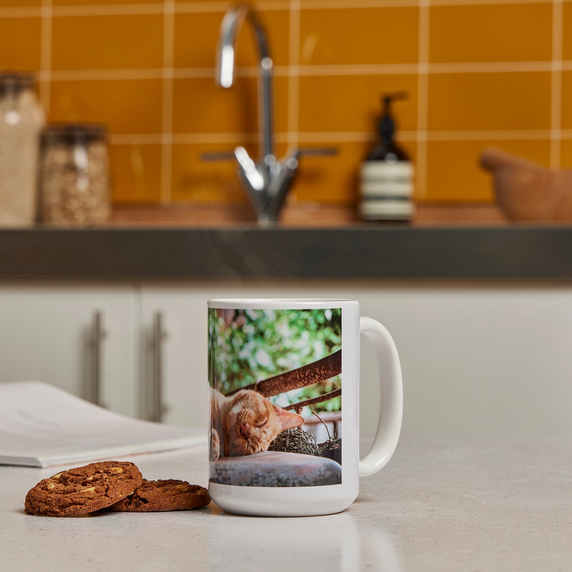 15oz Ceramic Full Photo Mug