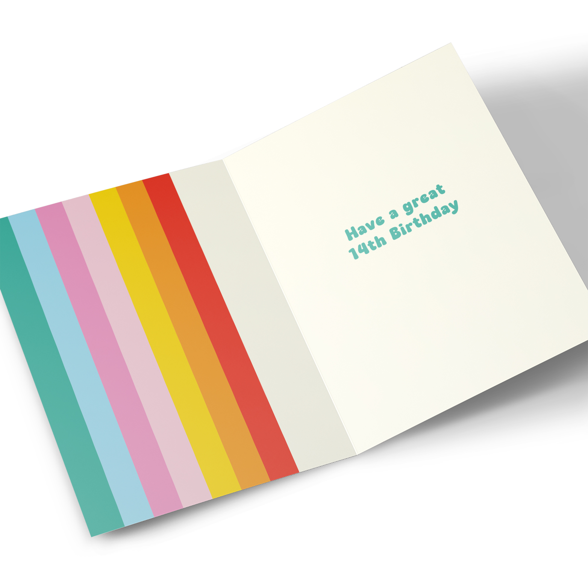 14th Birthday Card - Pop Art All About You Day