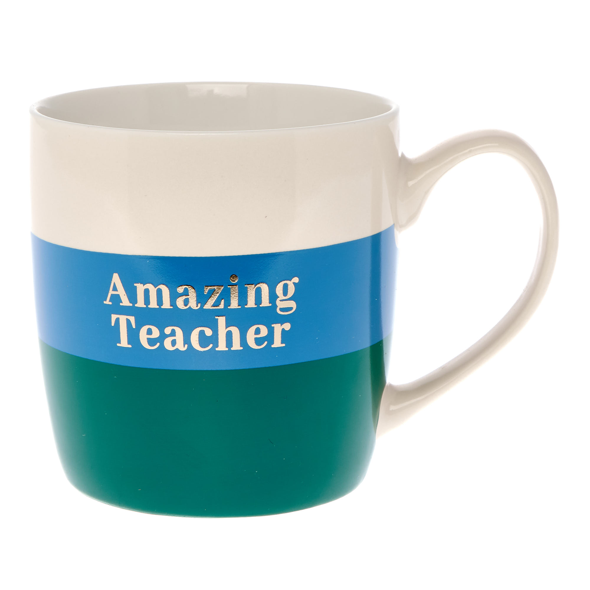 Amazing Teacher Colour Block Mug in a Box