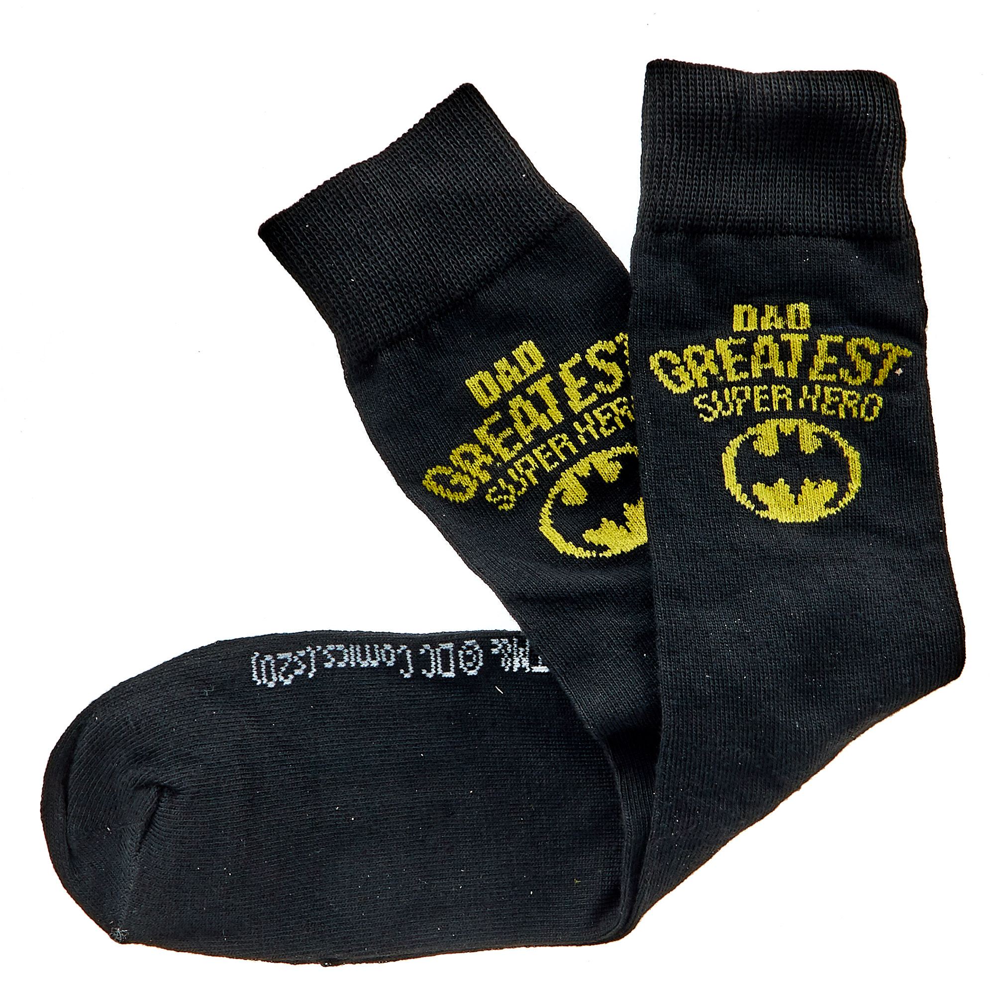 Dad Greatest Superhero Batman Mug & Socks