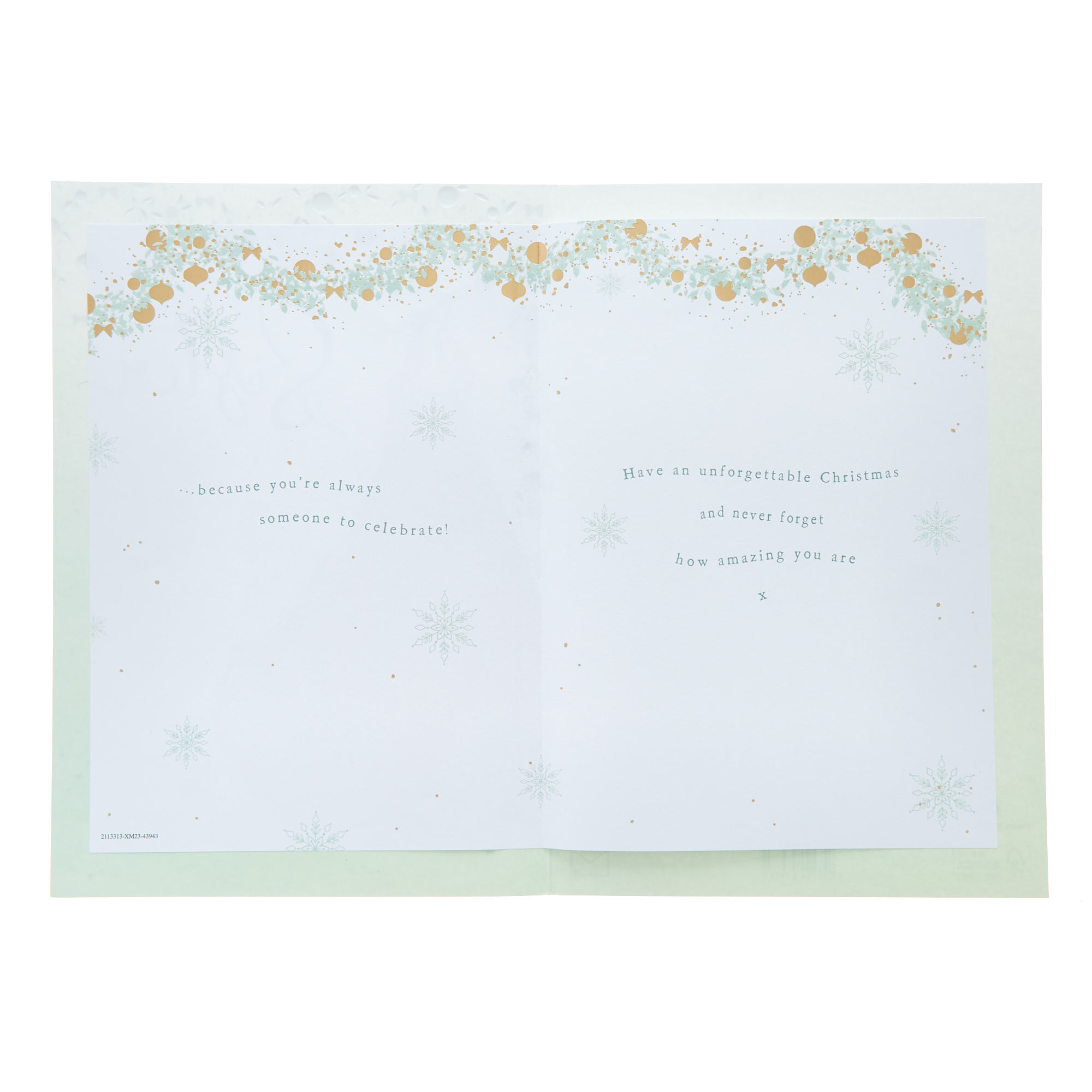 Sister Red Dress Christmas Card