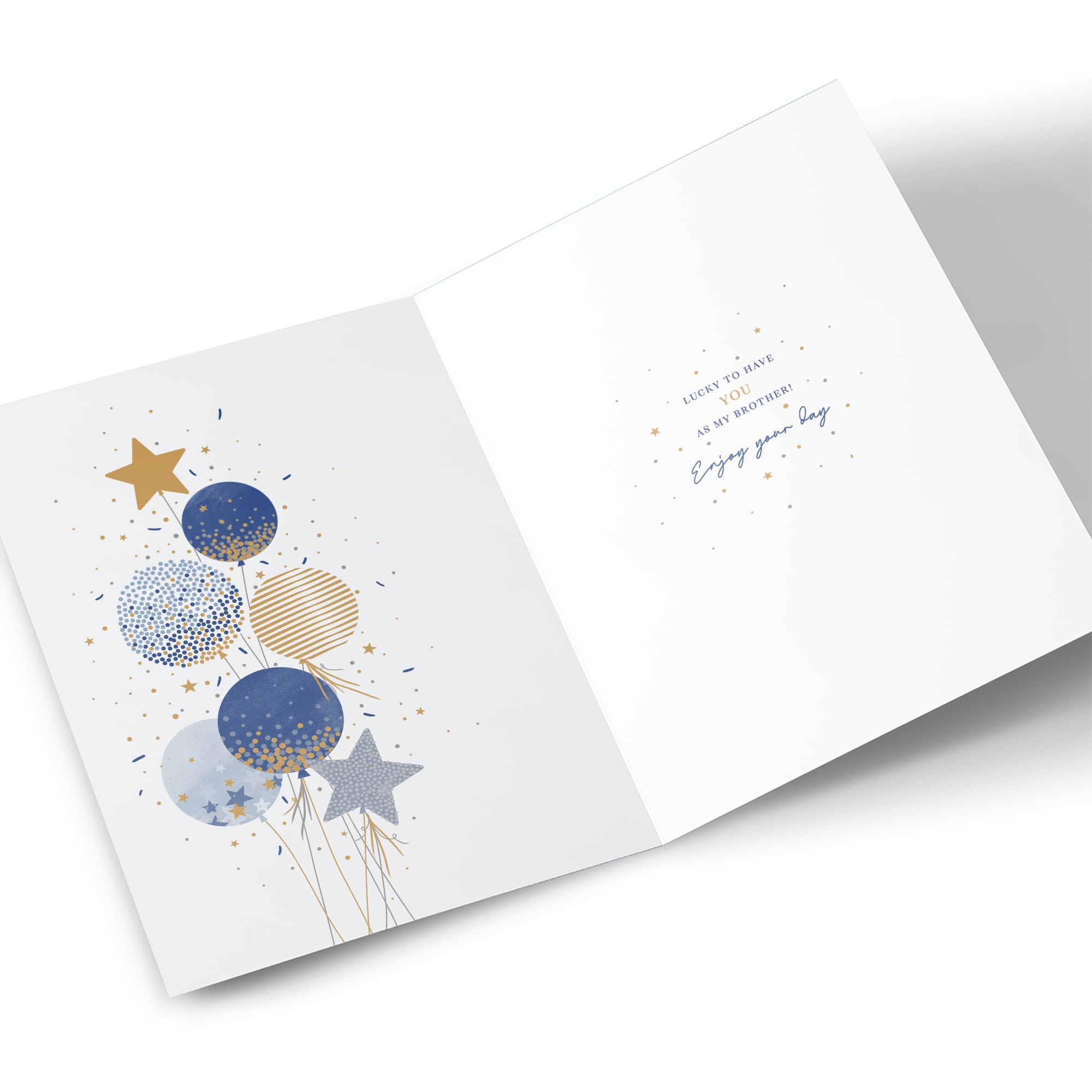 Birthday Card - For a Great Brother From Your Sister