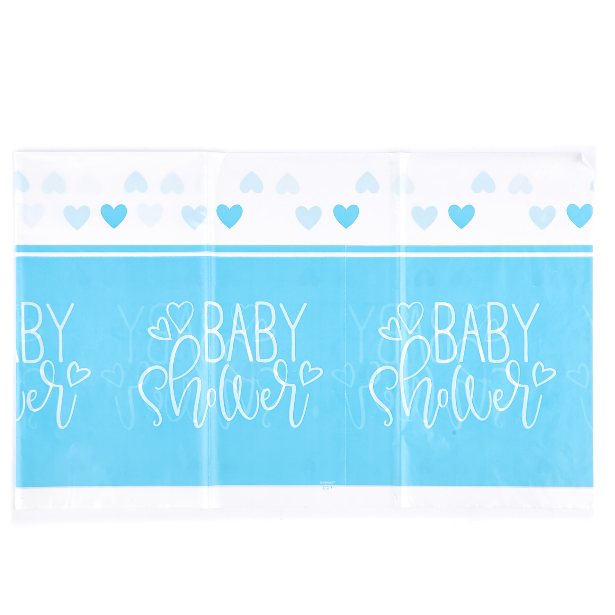 Blue Baby Shower Tableware & Decorations Party Bundle - 16 Guests