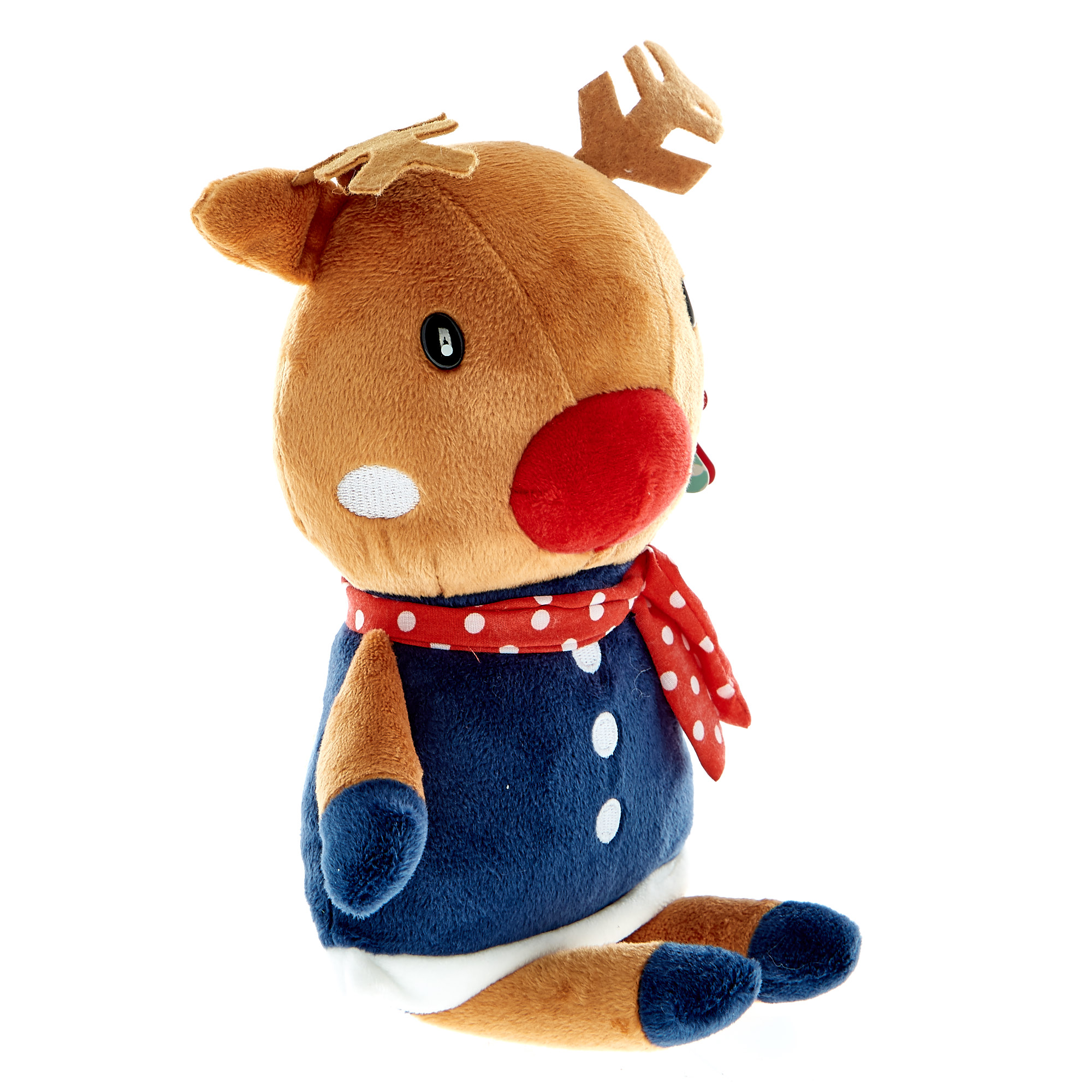 Reindeer Christmas Soft Toy 