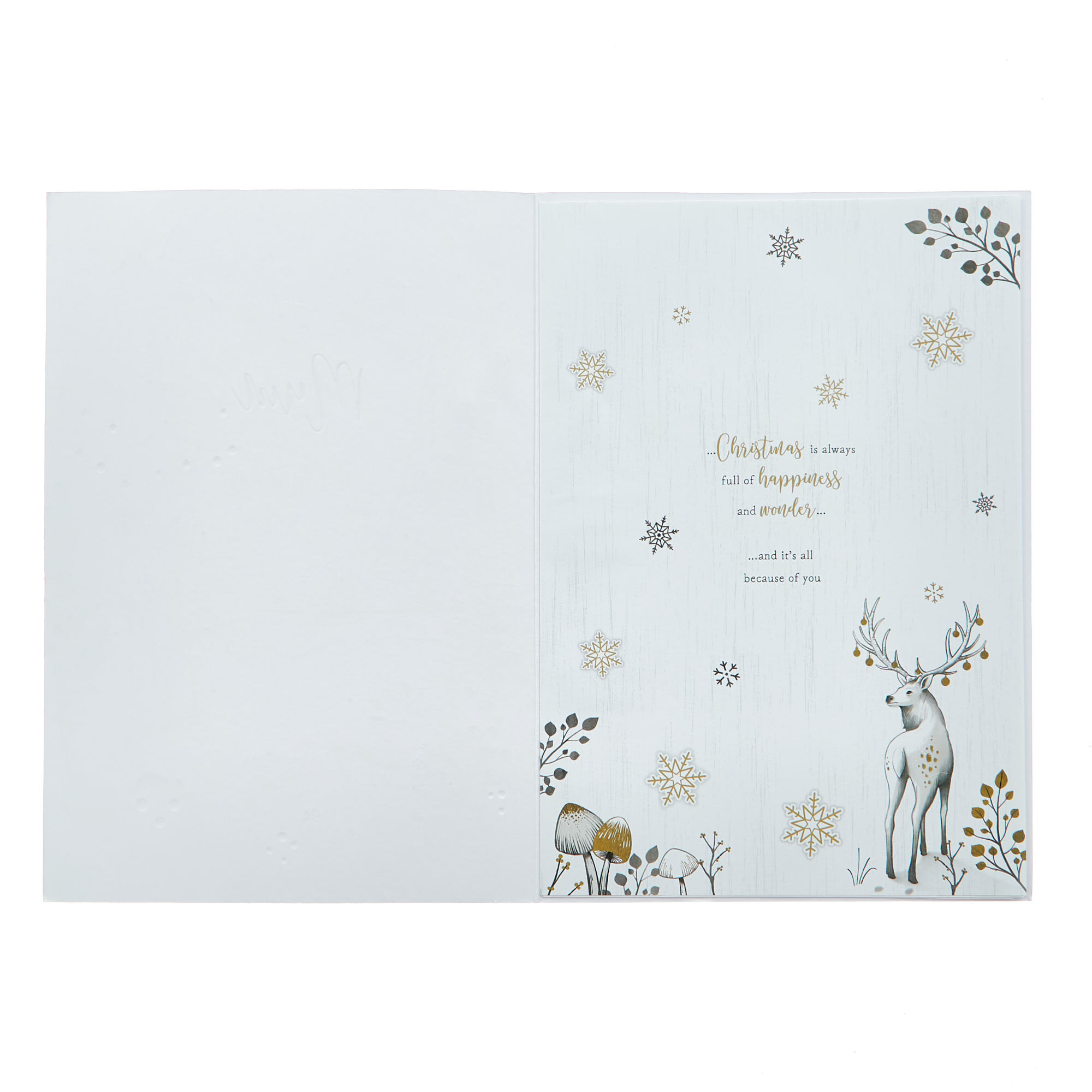 Christmas Card - Wonderful Mum Deer In Woods