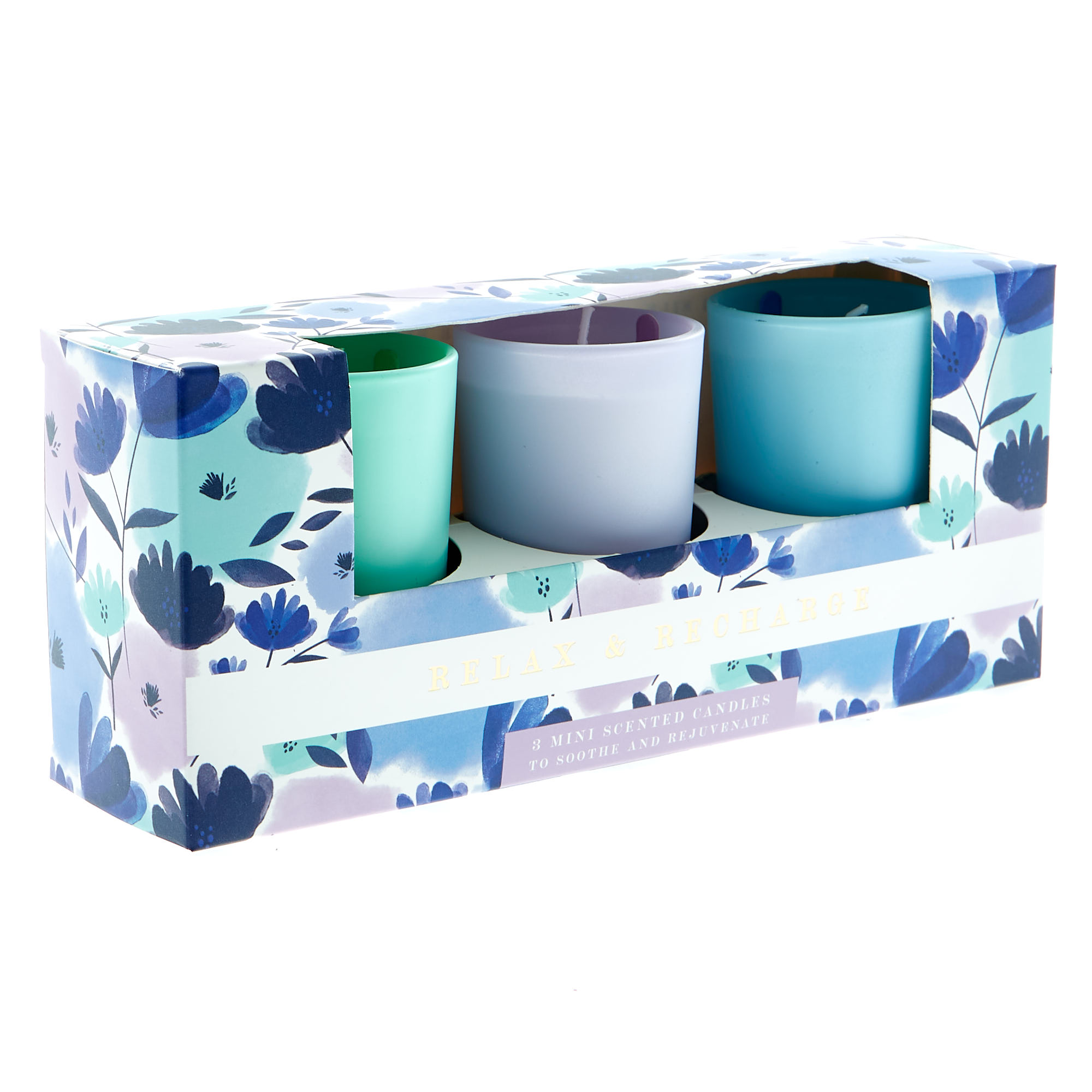 Relax & Recharge Mini Candle Trio