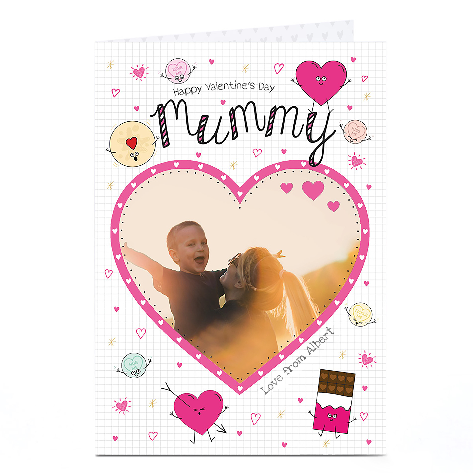 Photo Upload Valentine's Card - Sweet Mummy