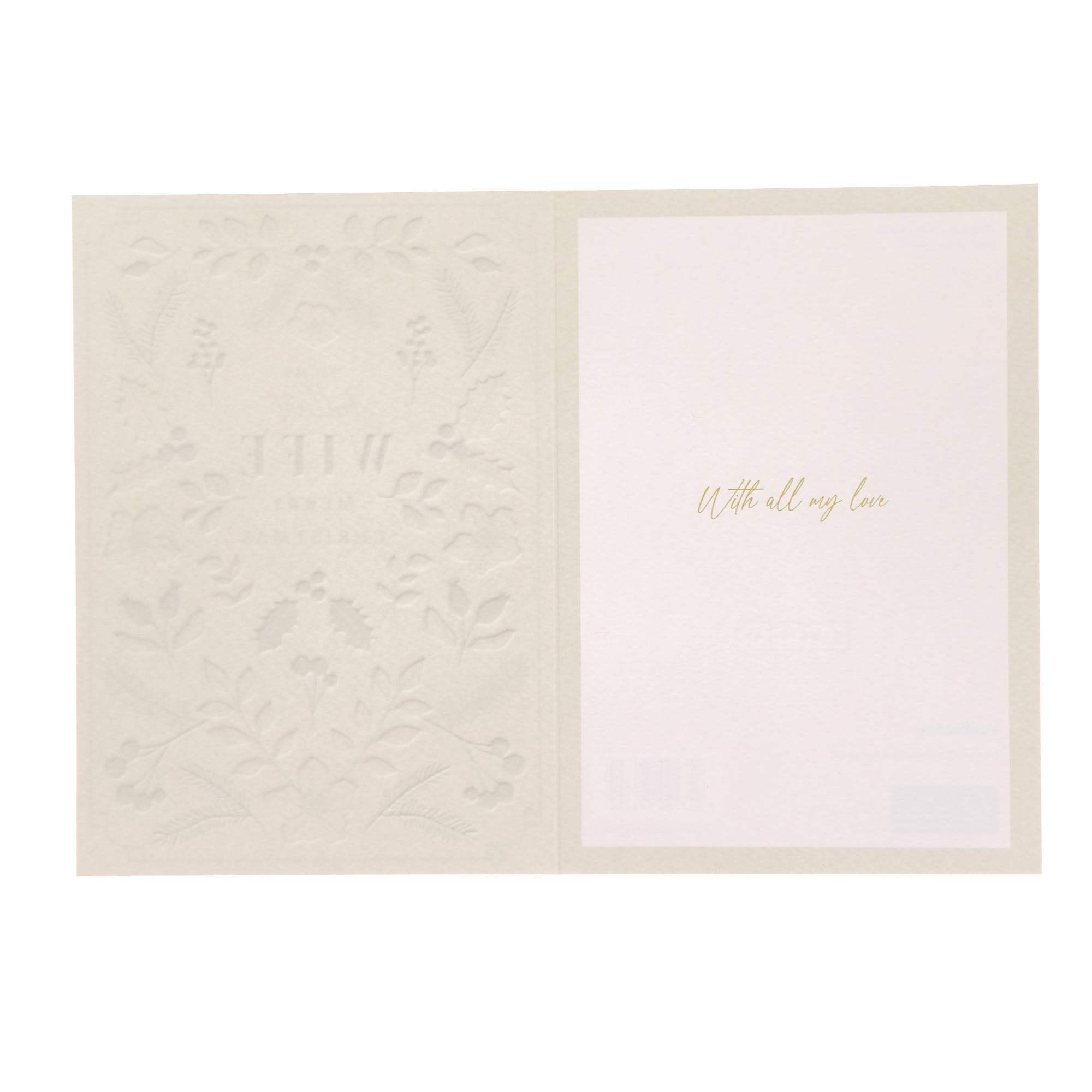Brilliant WIFE Studio 41 Christmas Card