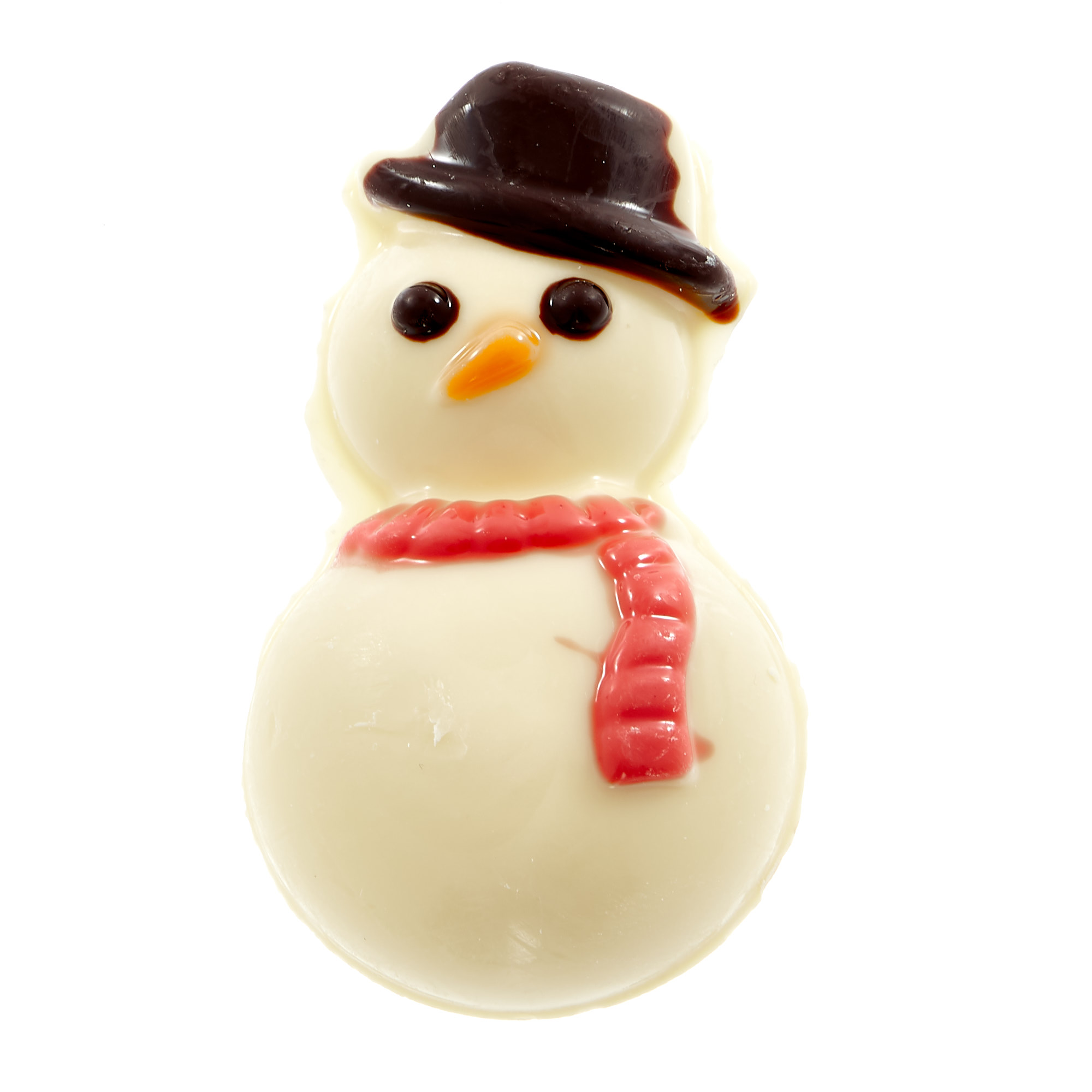 Melting White Chocolate Snowman