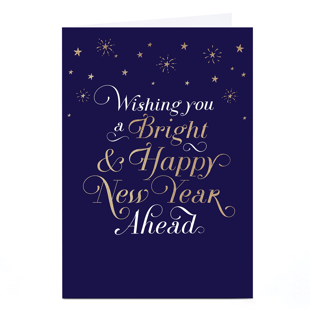 Christmas Card - Bright & Happy New Year Ahead