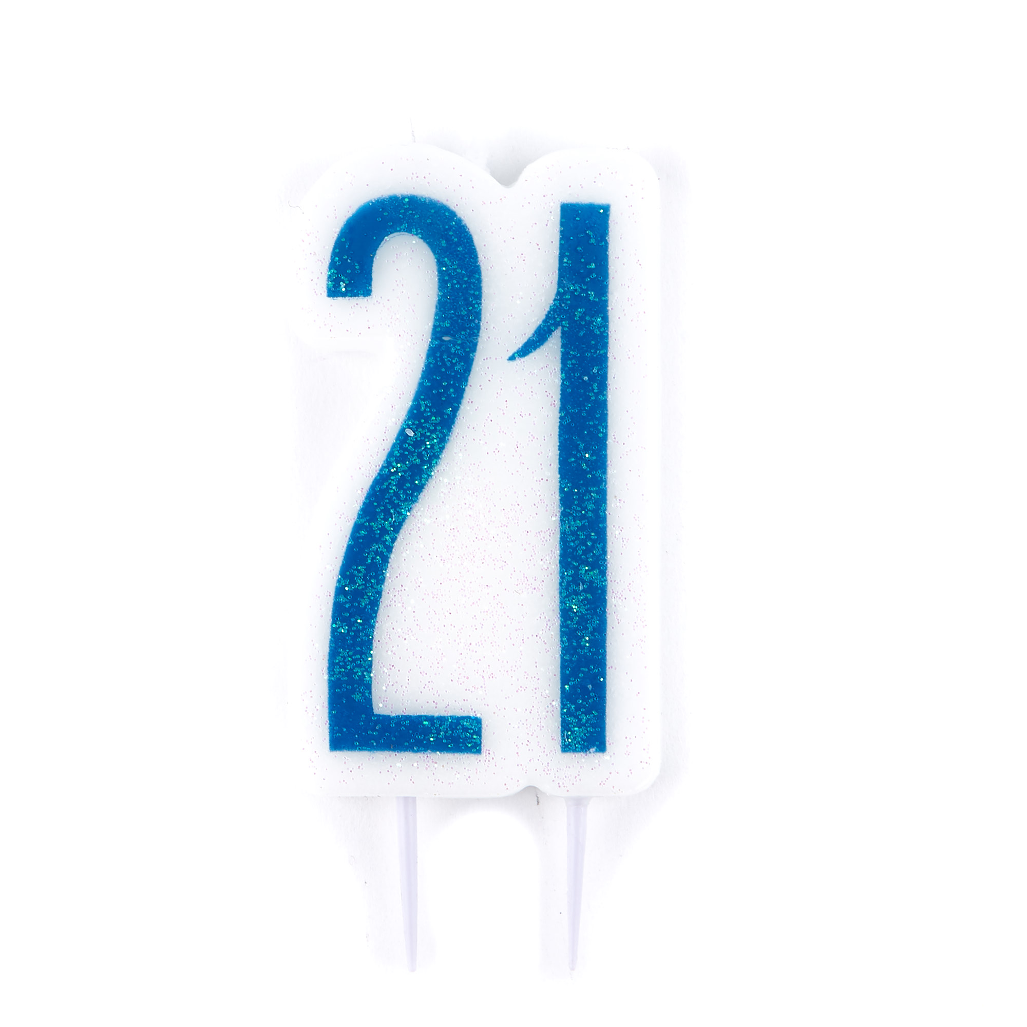 Blue 21st Birthday Party Accessories Kit - 11 Pieces 