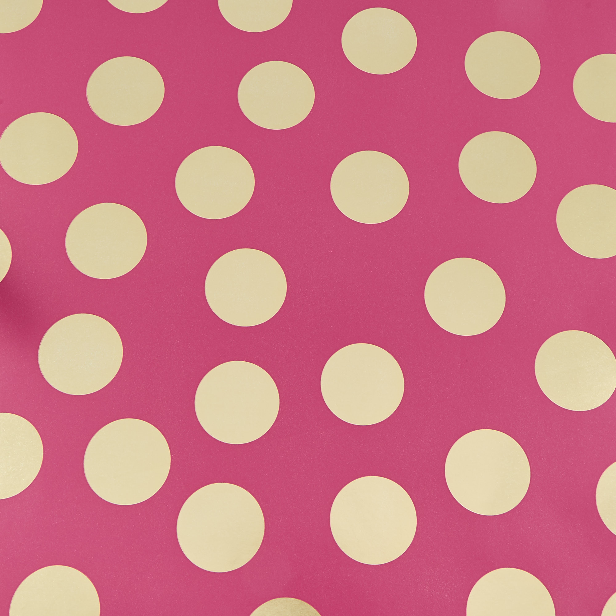 Assorted Gold Foil Spots Gift Wrap Bundle - 4 Rolls