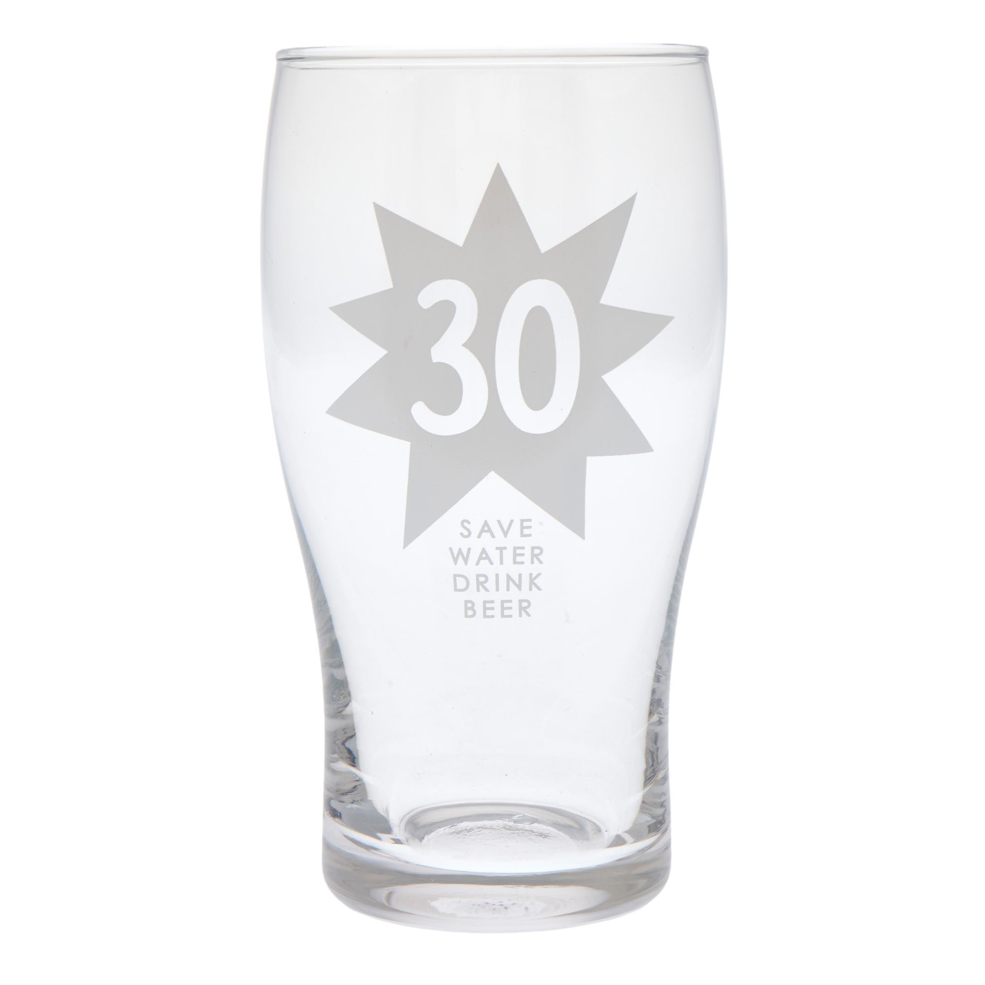 30 Save Water Drink Beer Pint Glass