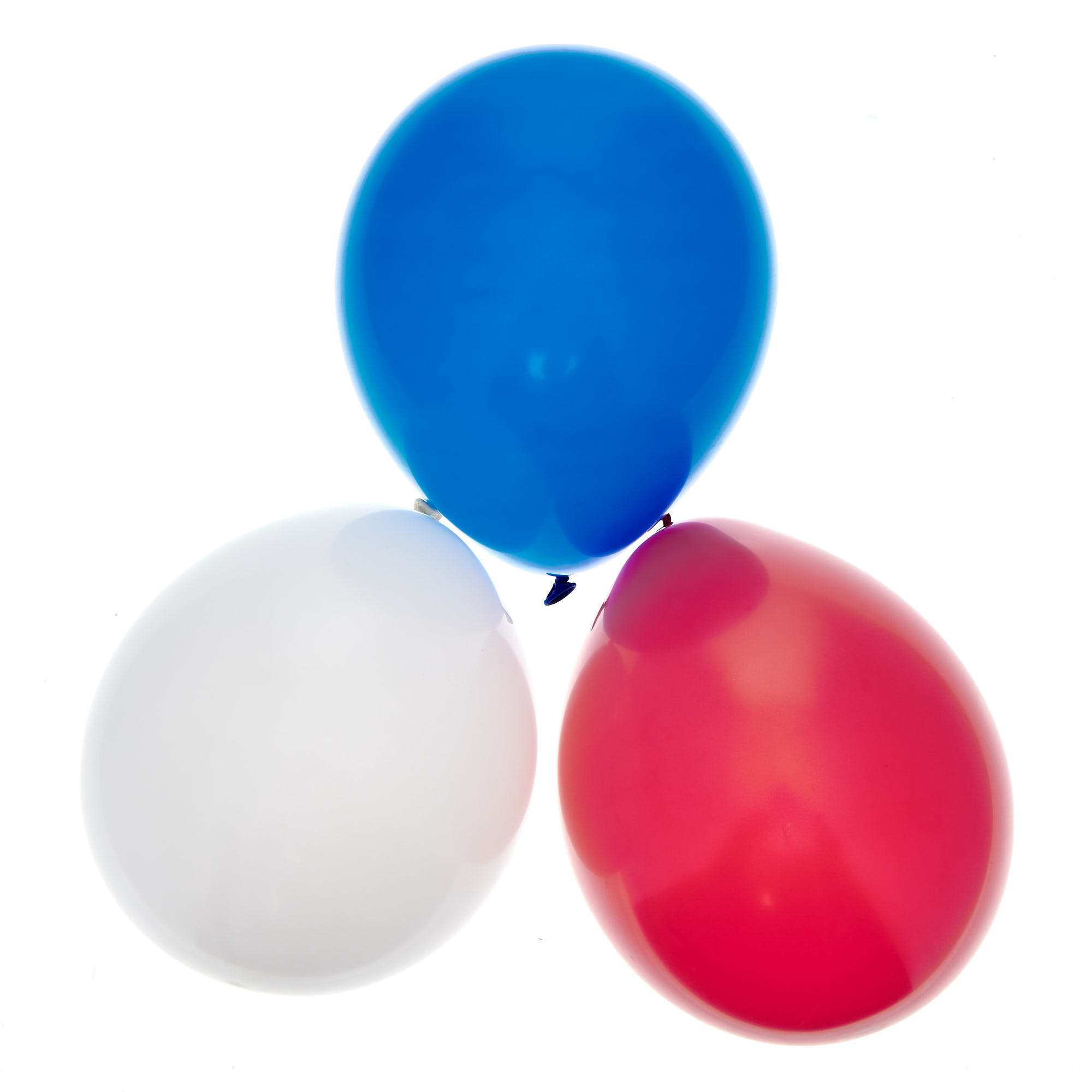 Red, White & Blue Latex Balloons - Pack of 15