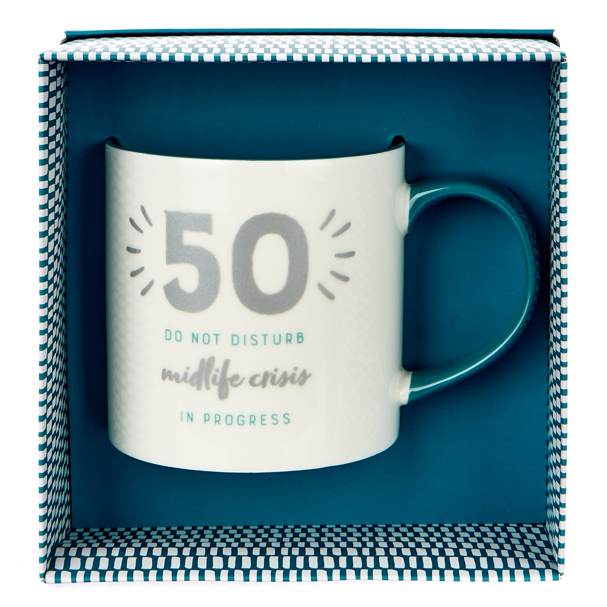 50th Birthday Mug - Midlife Crisis in Progress