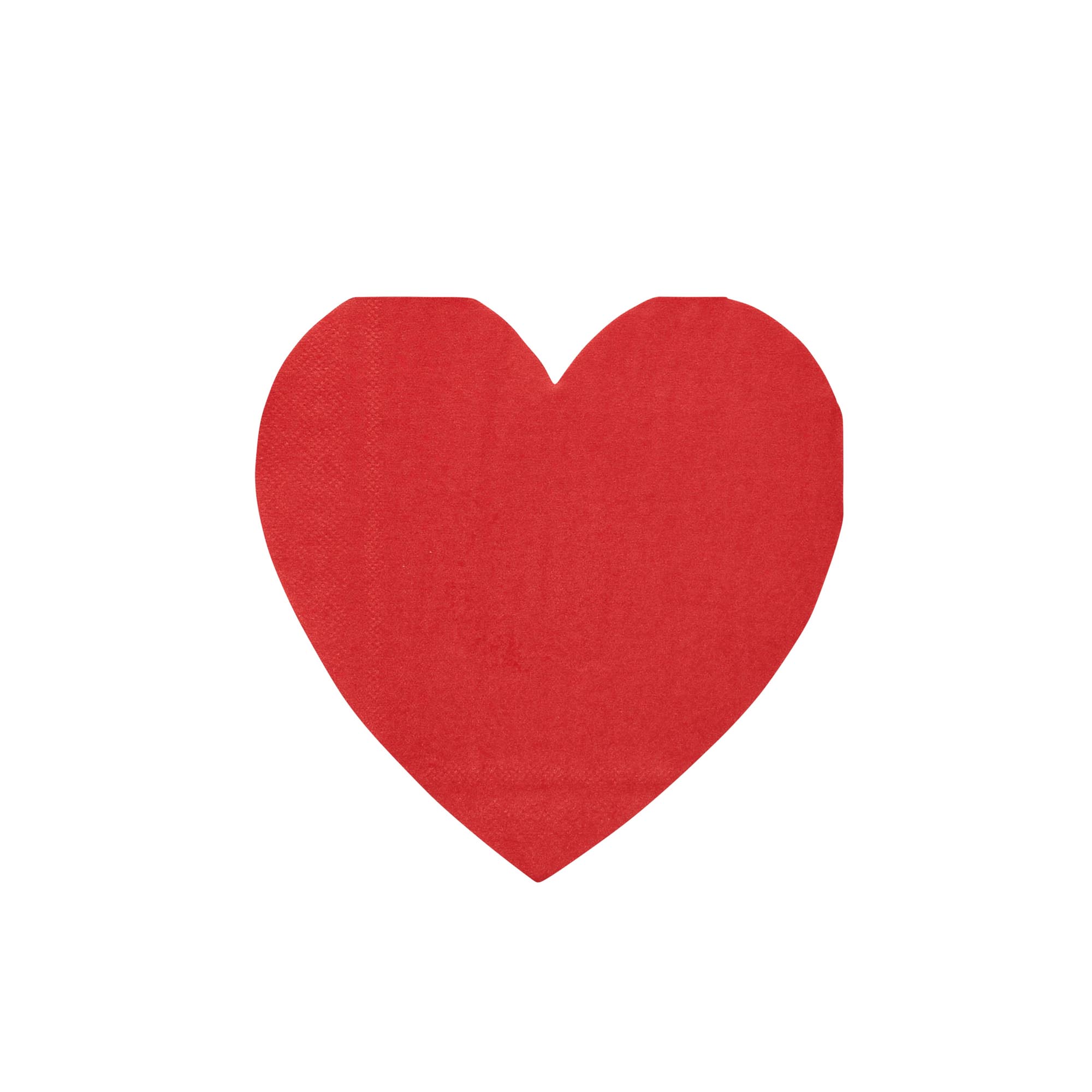 Heart Paper Napkins - Pack of 16
