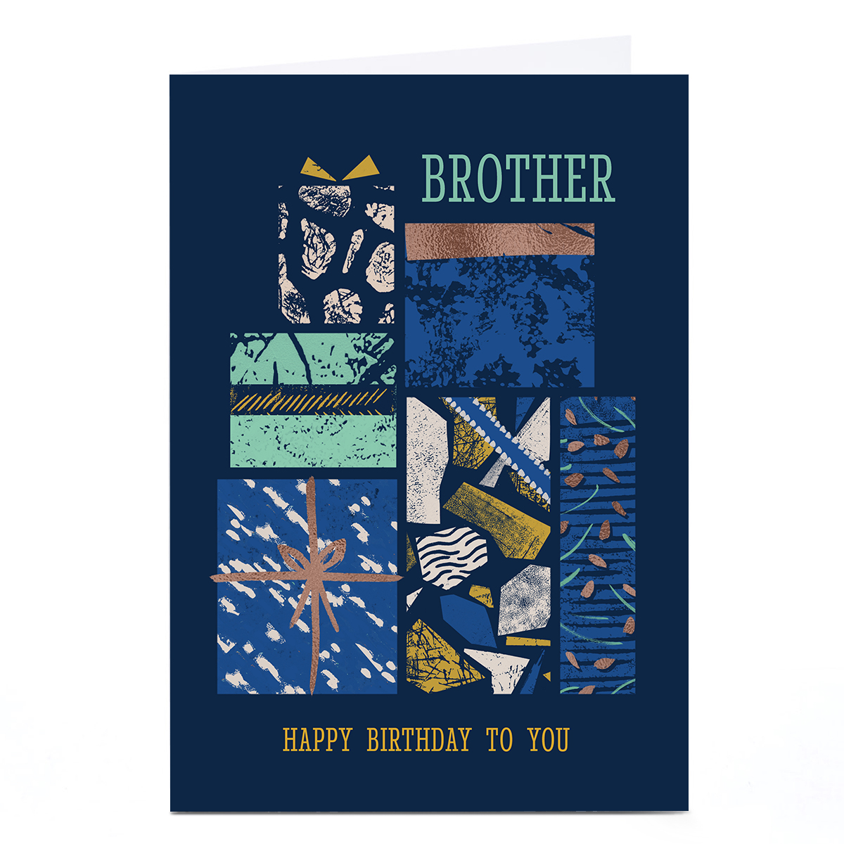 Personalised Rebecca Prinn Birthday Card - Brother, Gifts