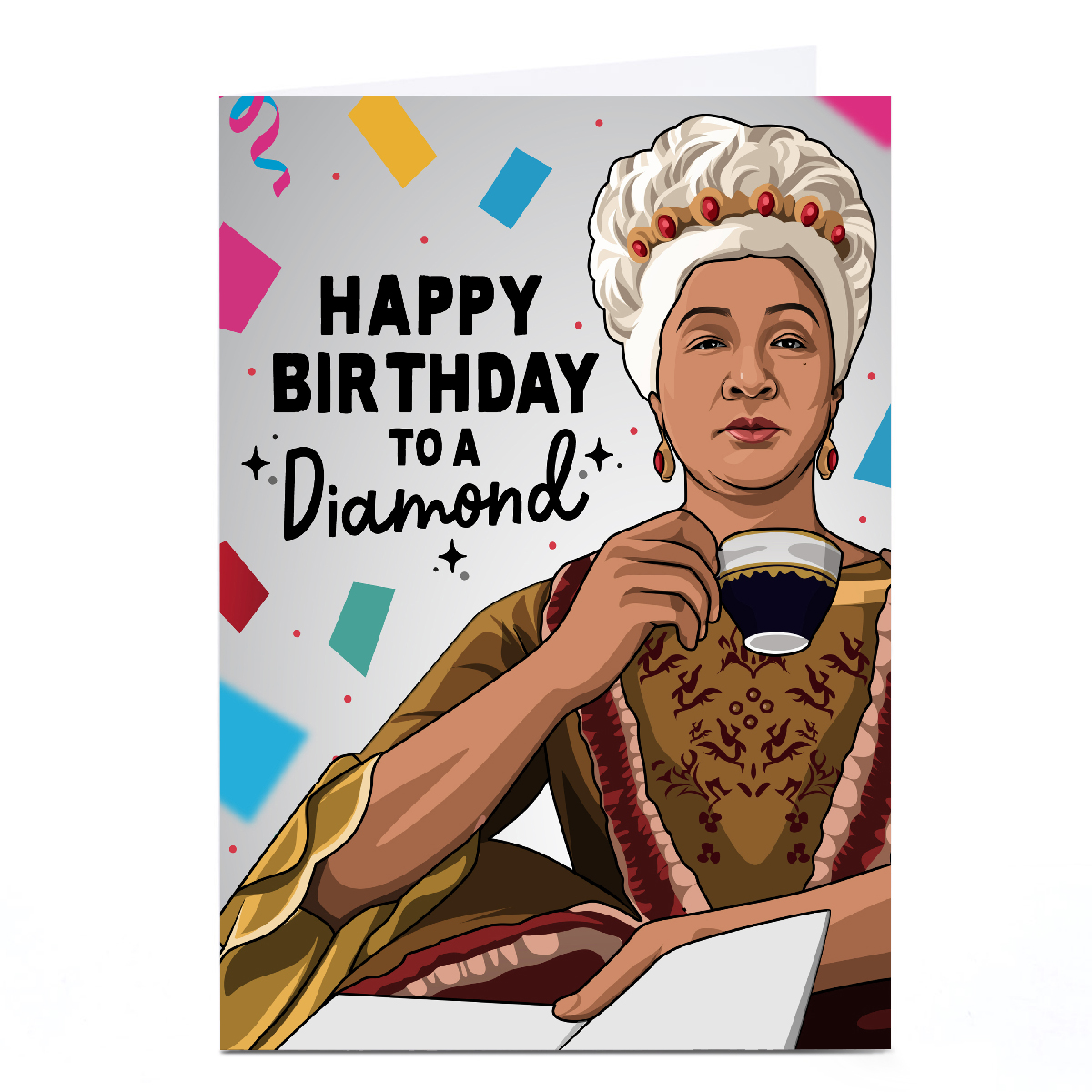 Personalised All Things Banter Birthday Card - To a Diamond