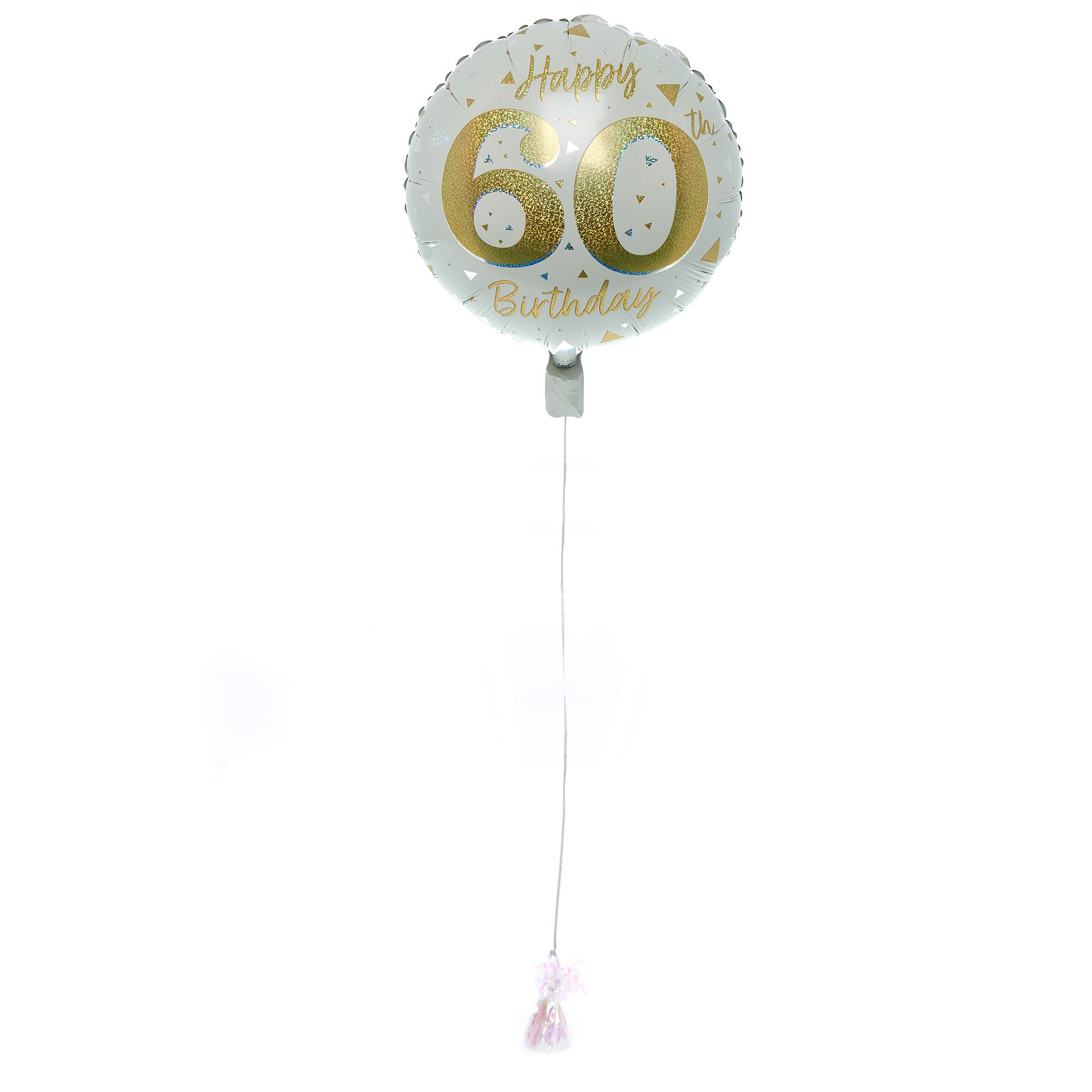Happy 60th Birthday Balloon & Lindt Chocolate Box