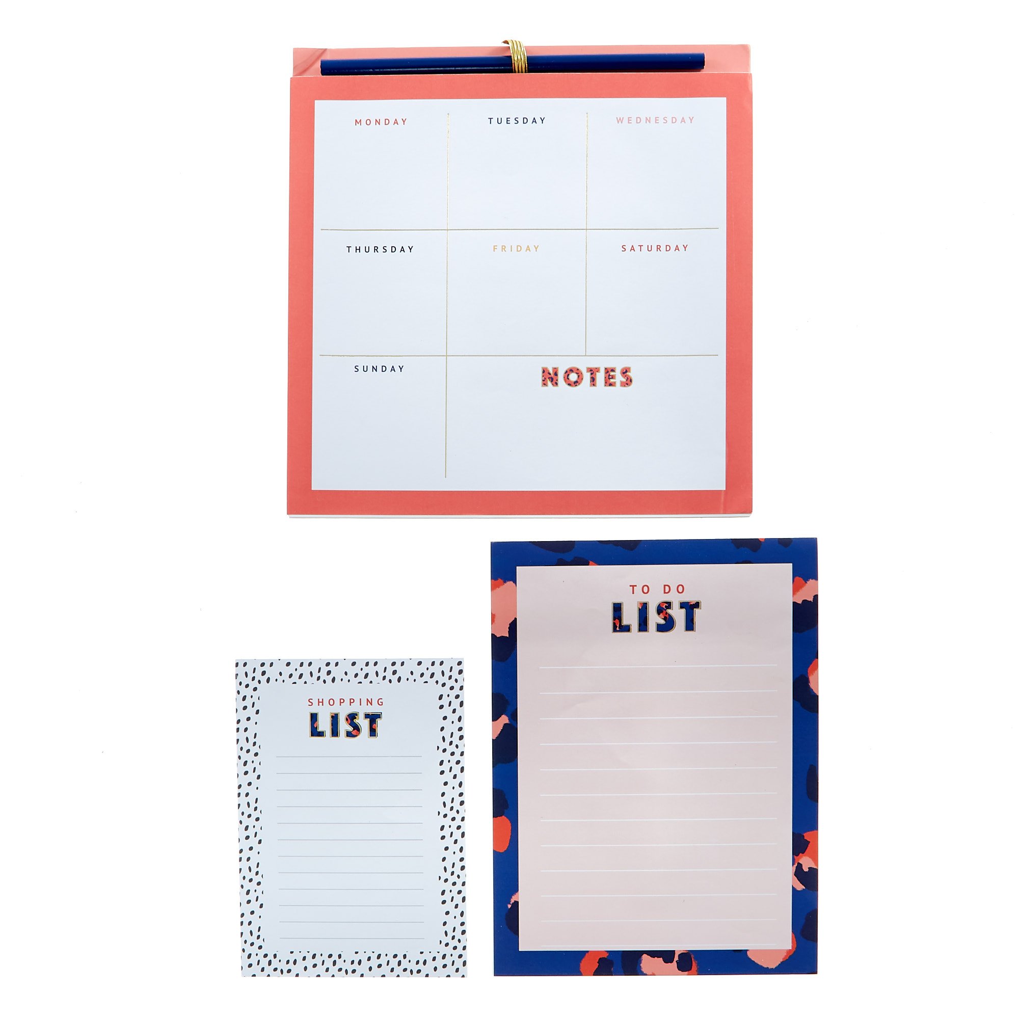 Amazing Mum Planner, Shopping List & To Do List Set