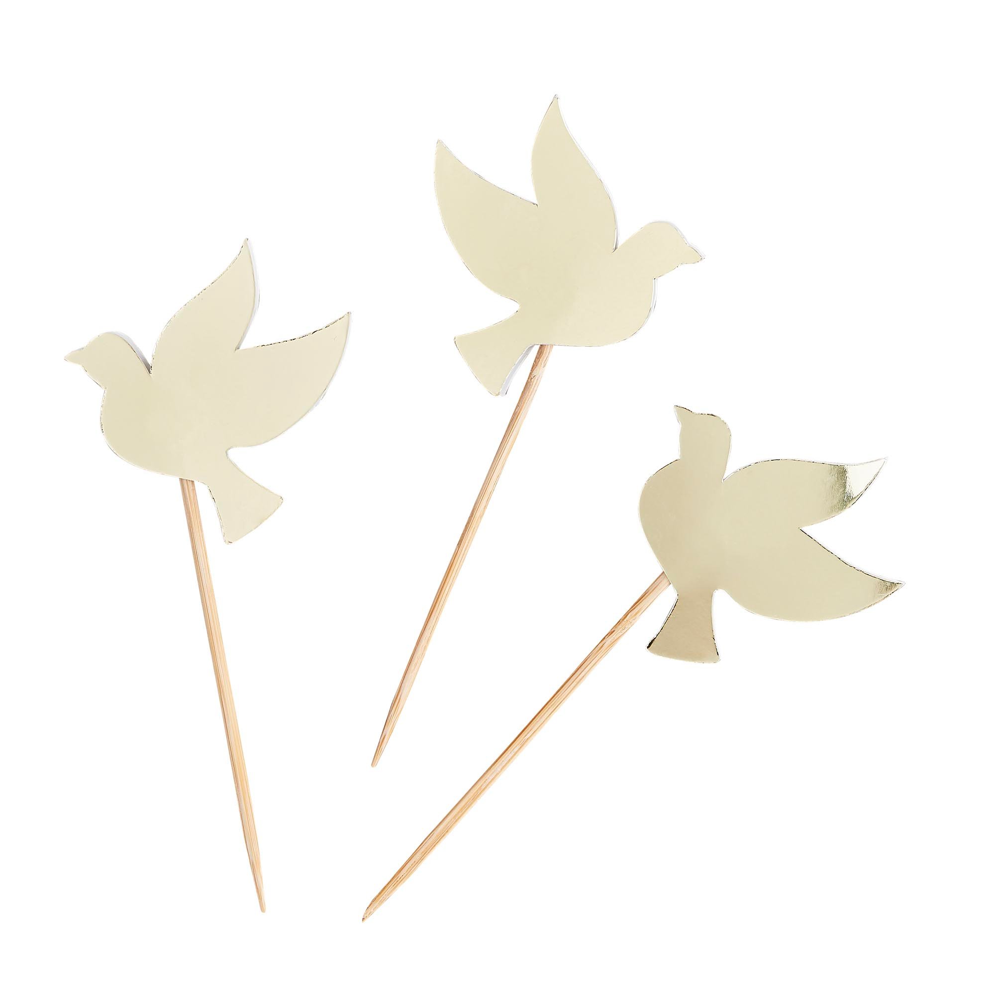 Communion Dove Food Picks - Pack of 6