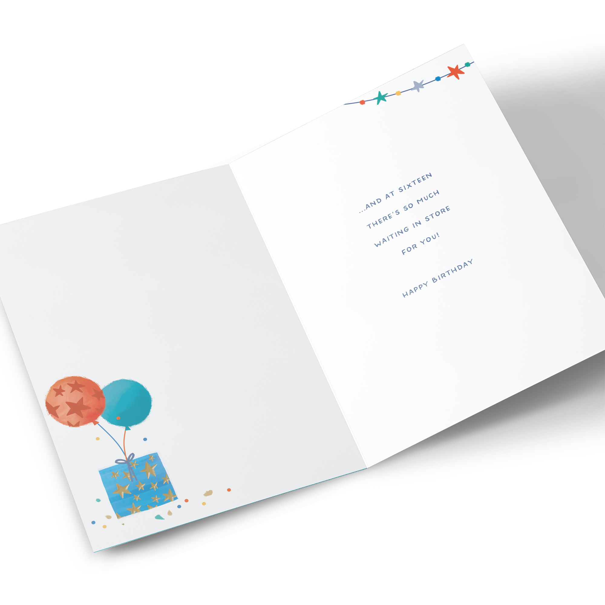 16th Birthday Card - So Much In Store, Son