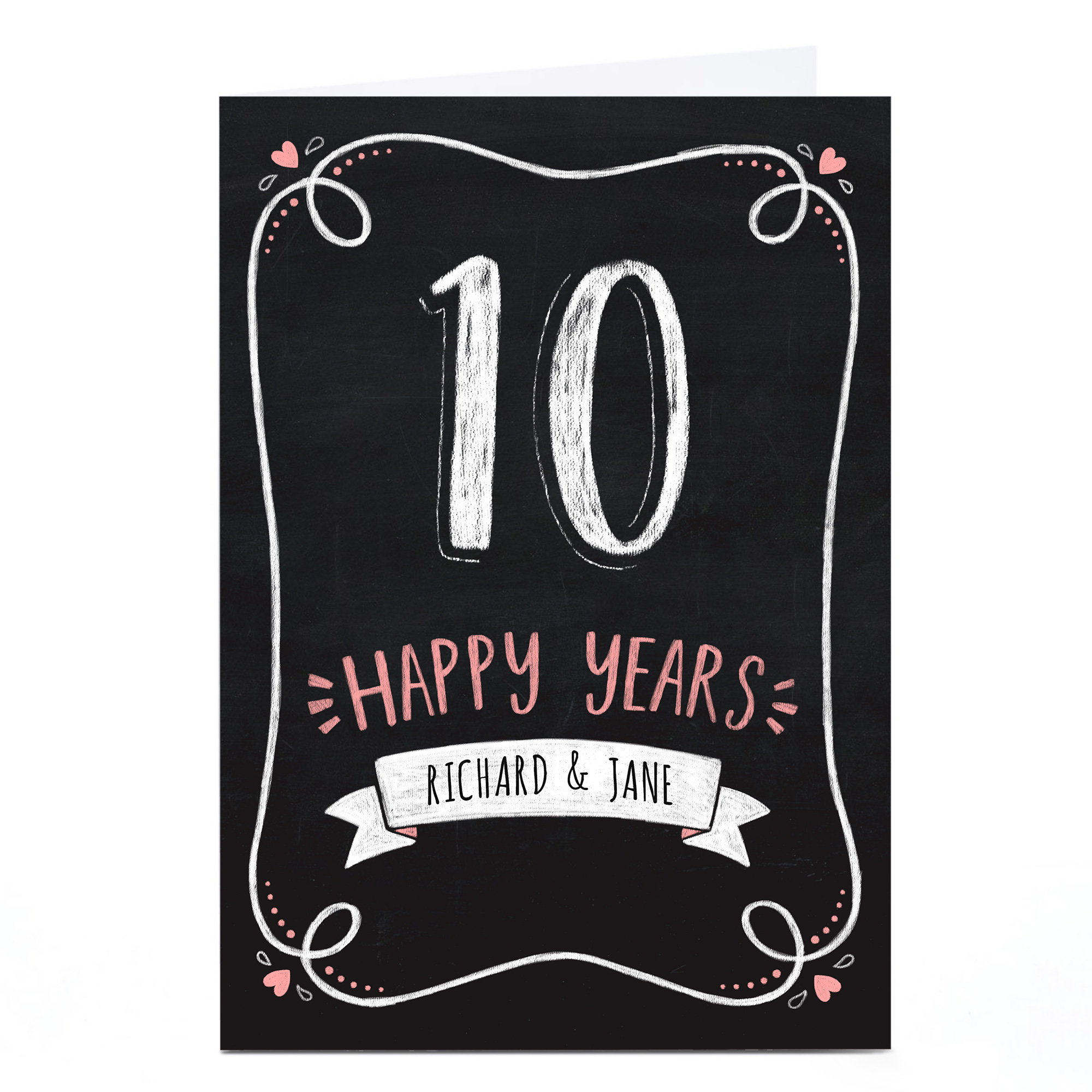 Personalised Anniversary Card - Happy Years