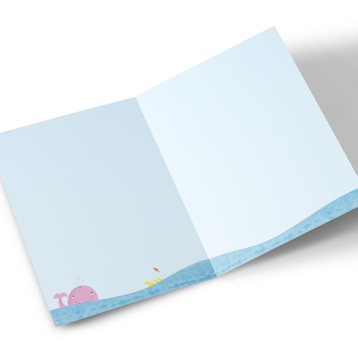Personalised Baby Card - Animal Ark & Rainbow, Special Godson