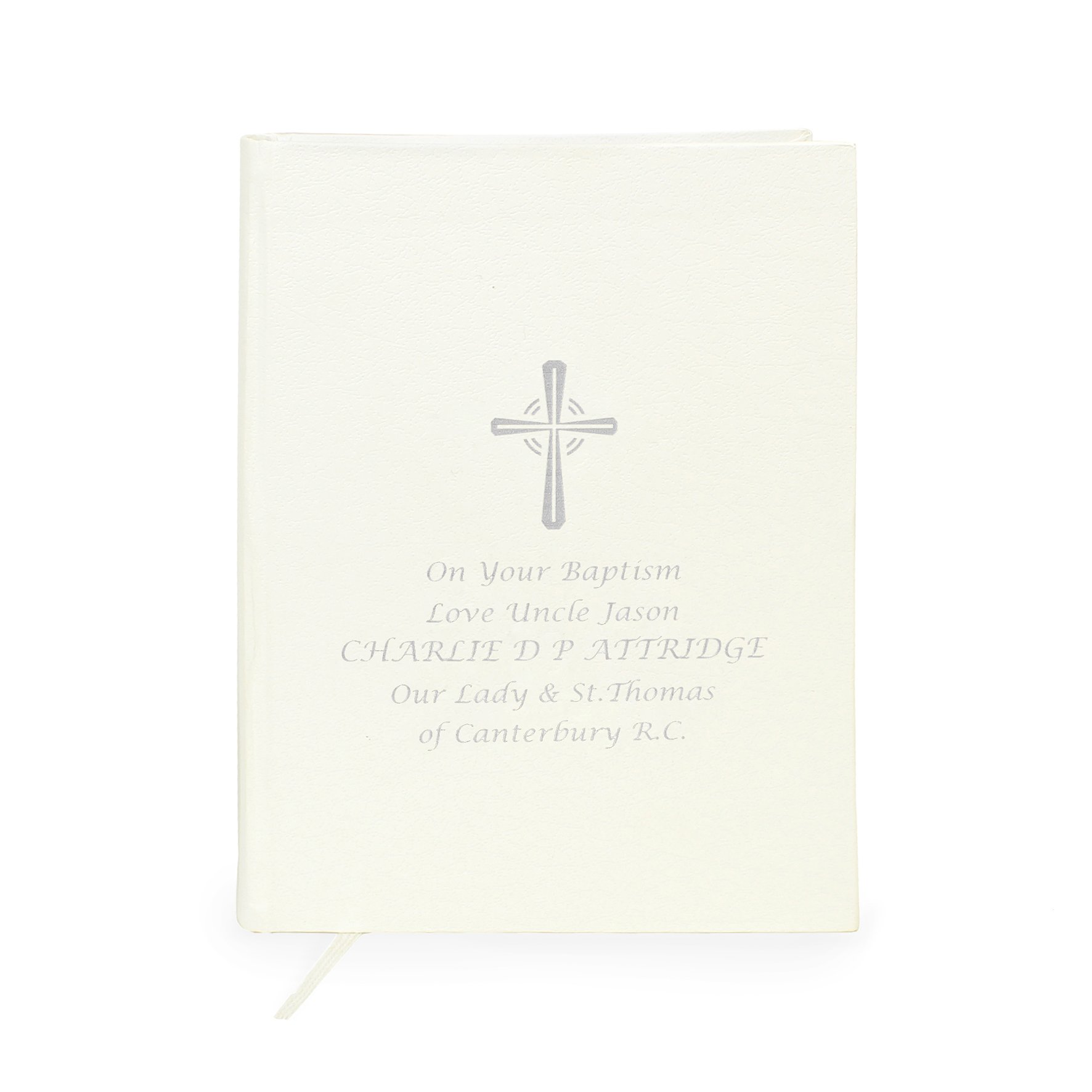 Personalised Silver Companion Eco-friendly Bible