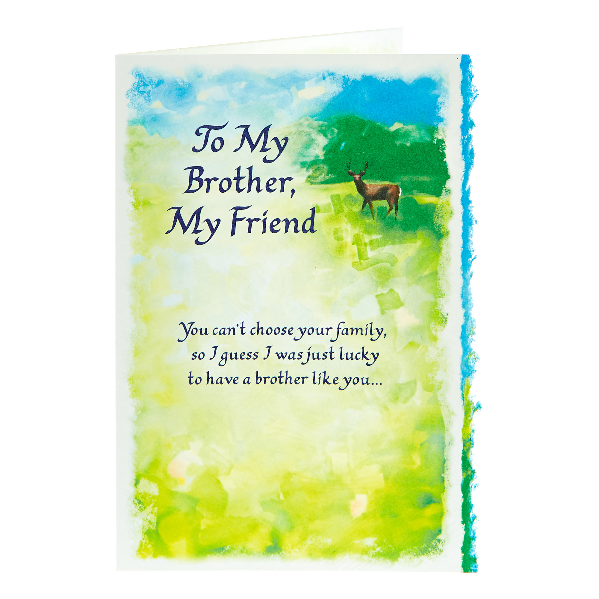 Buy Blue Mountain Arts Card My Brother, My Friend for GBP 2.99 Card