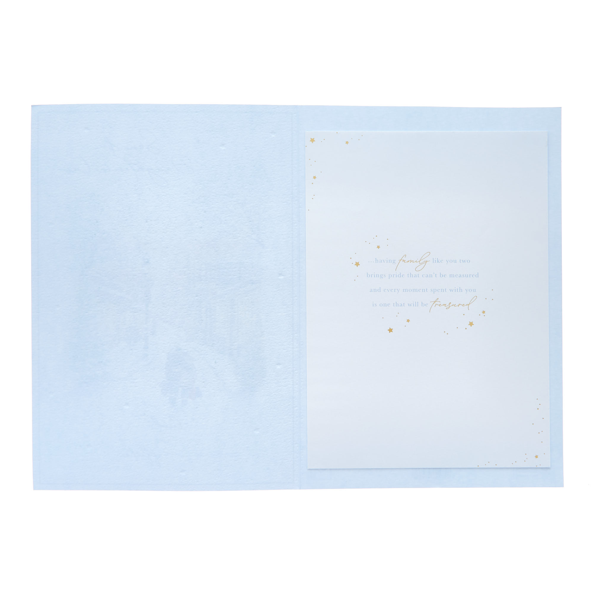 Son & Daughter In Law Winter Scene Christmas Card