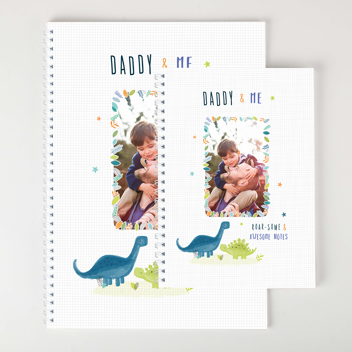 Personalised Father's Day Notebook - Daddy & Me 