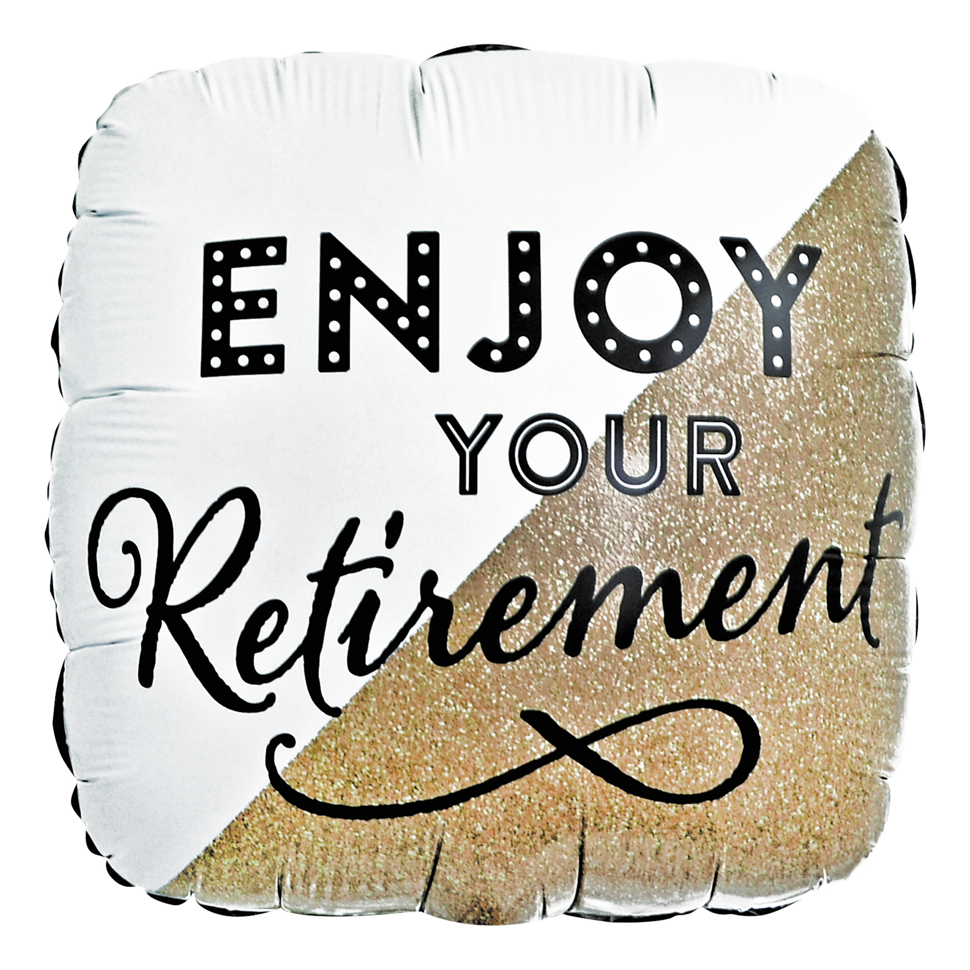Enjoy Your Retirement 18-Inch Foil Helium Balloon 