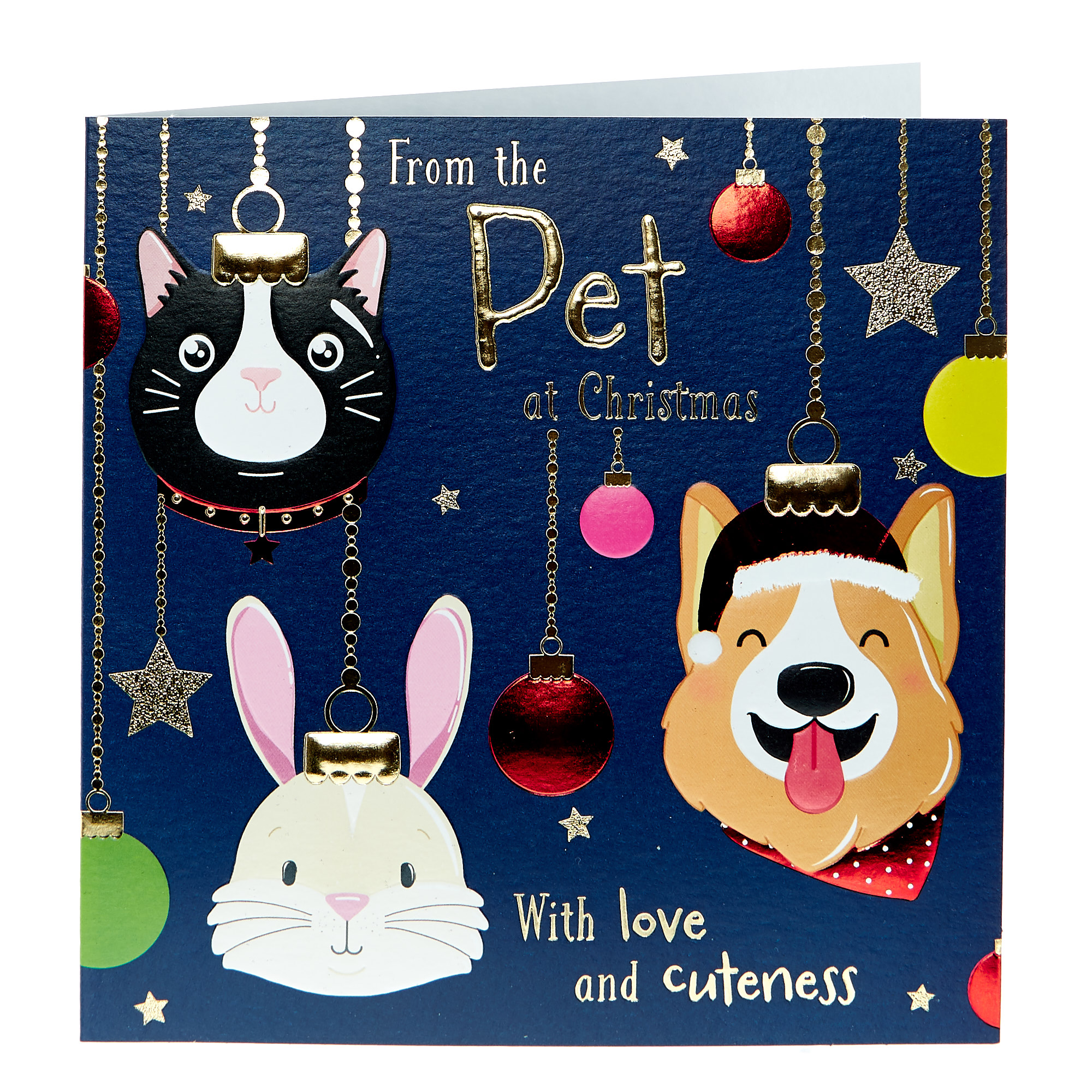 Christmas Card - From The Pet With Love