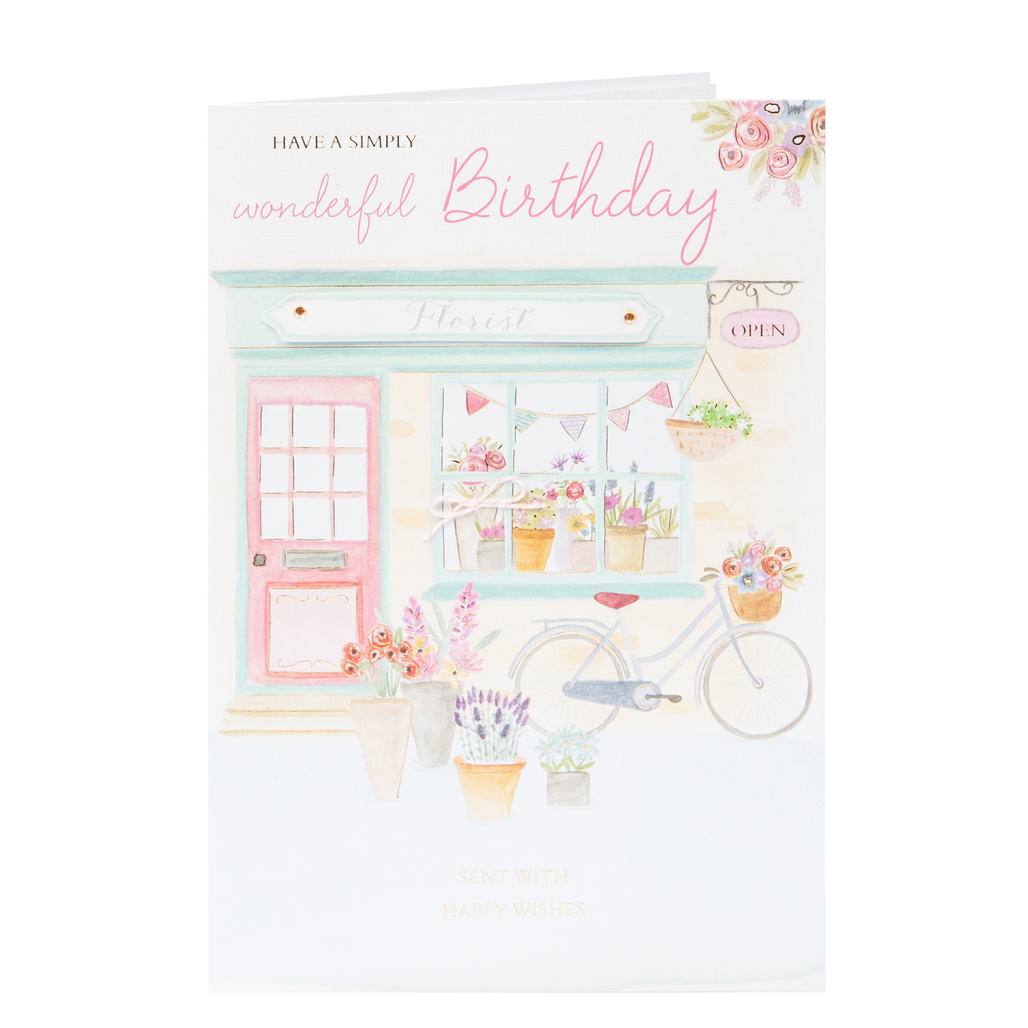 Birthday card - Simply Wonderful Birthday