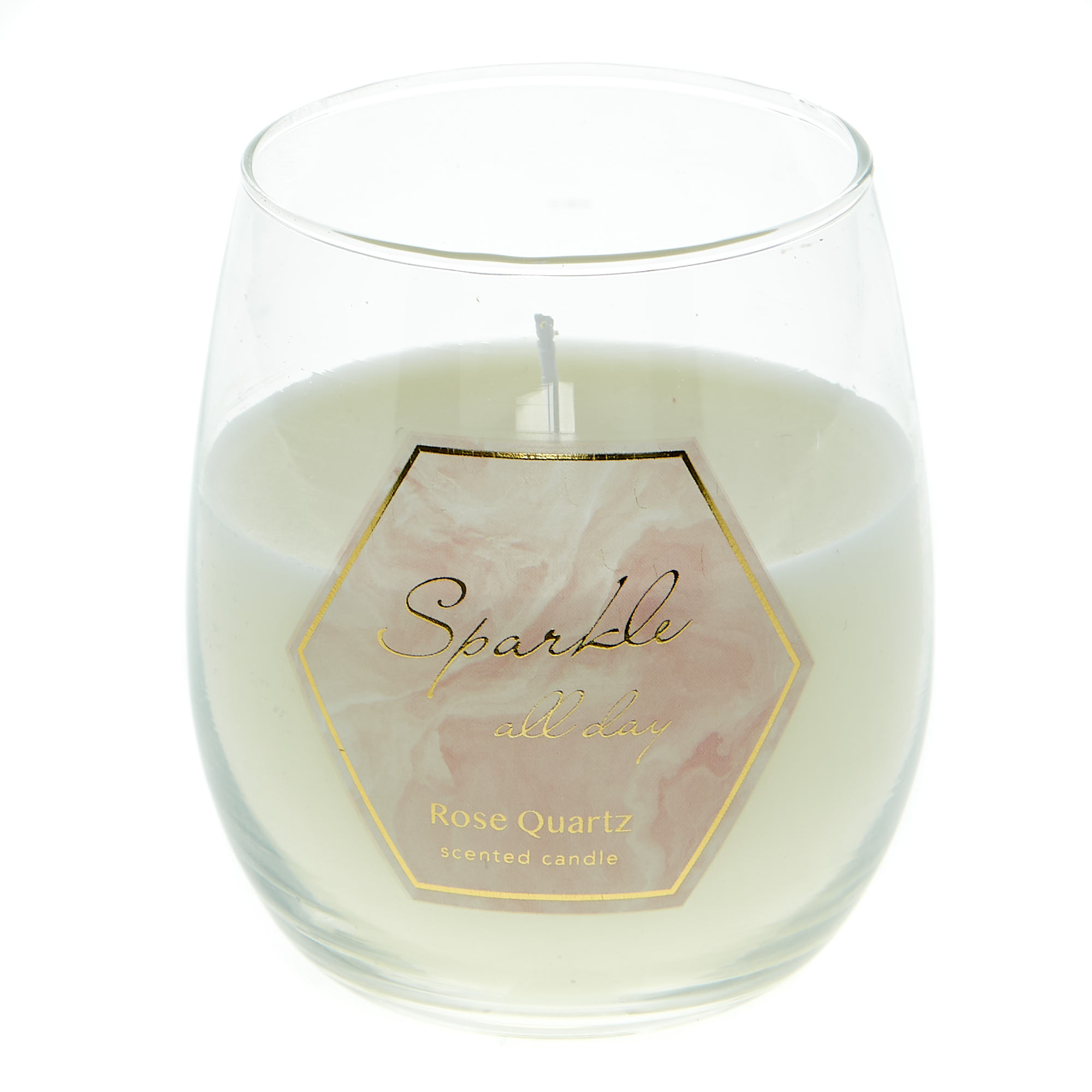 Sparkle All Day Rose Quartz Scented Candle