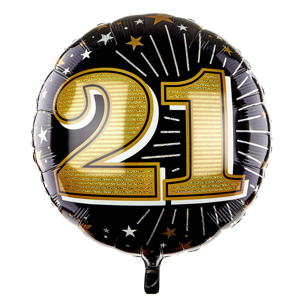 31 Inch Foil Balloon - Age 21 Gold 16446