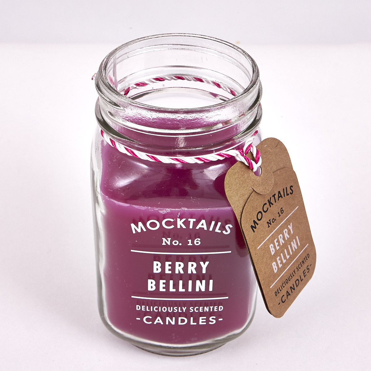 Mocktails Berry Bellini Scented Candle
