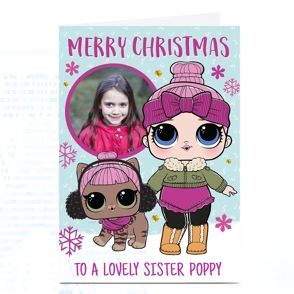 Photo L.O.L. Surprise! Christmas Card - Sister