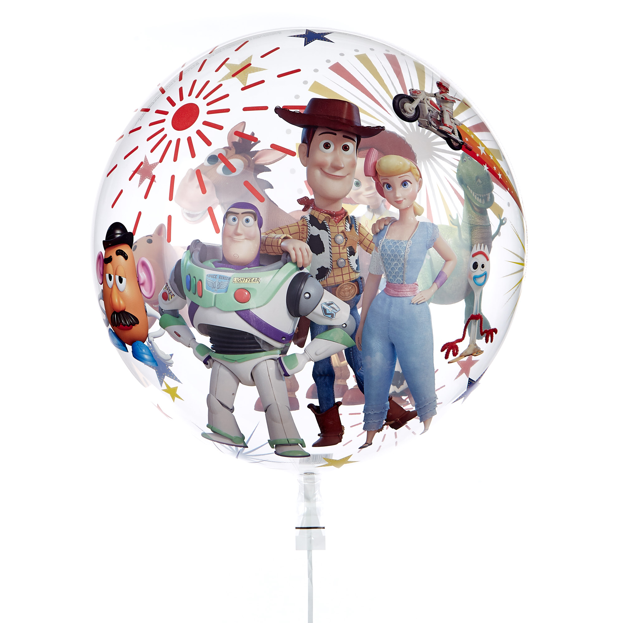 22-Inch Bubble Balloon - Toy Story 4 - DELIVERED INFLATED!